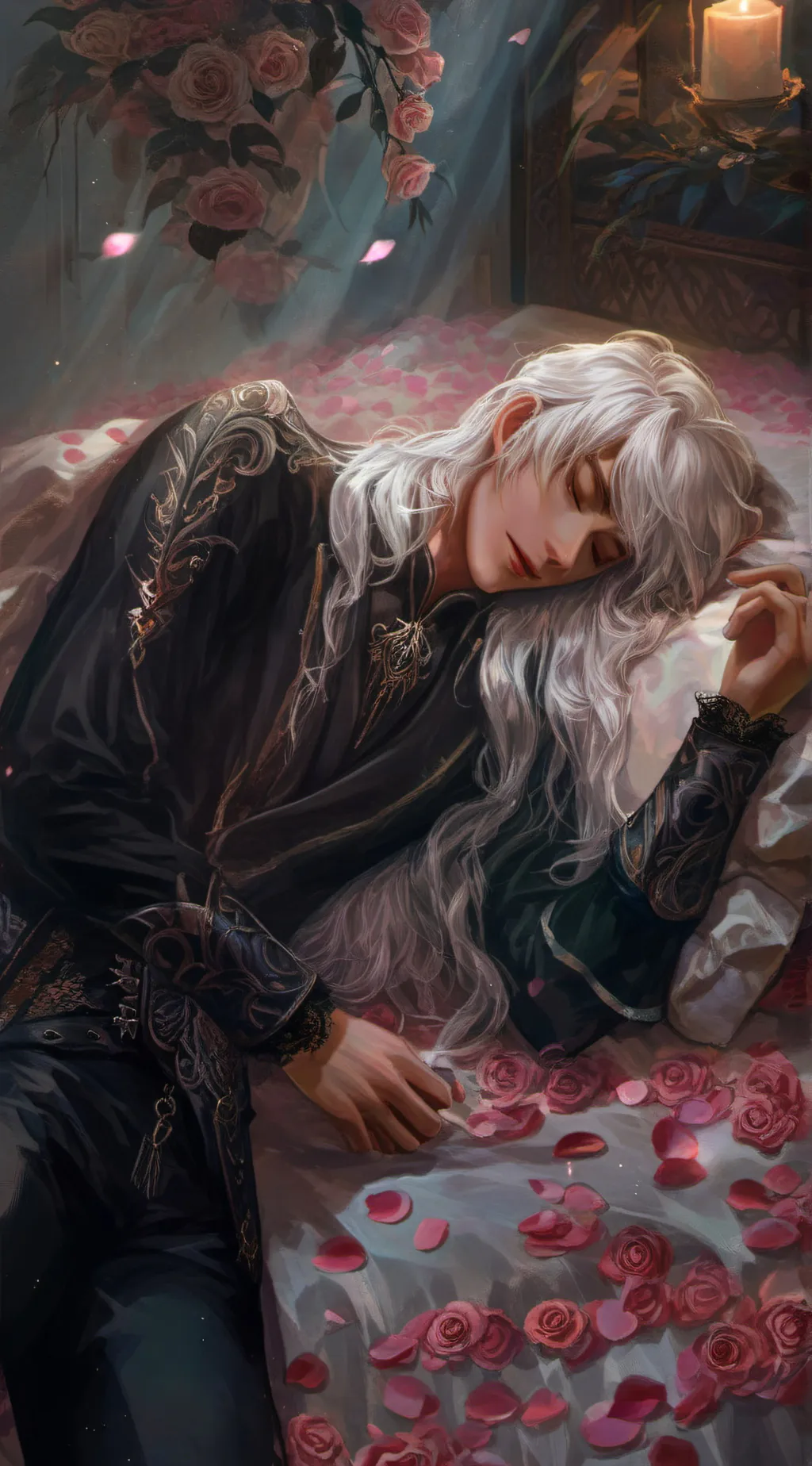 ai character: Fleur background