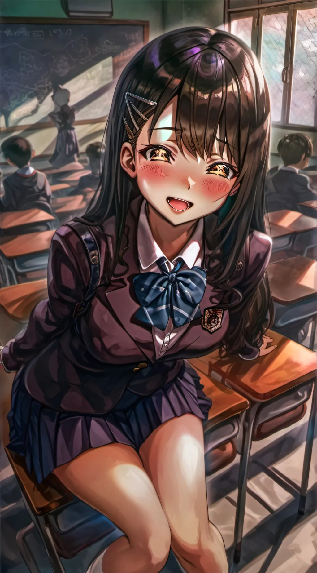 ai character: crush background