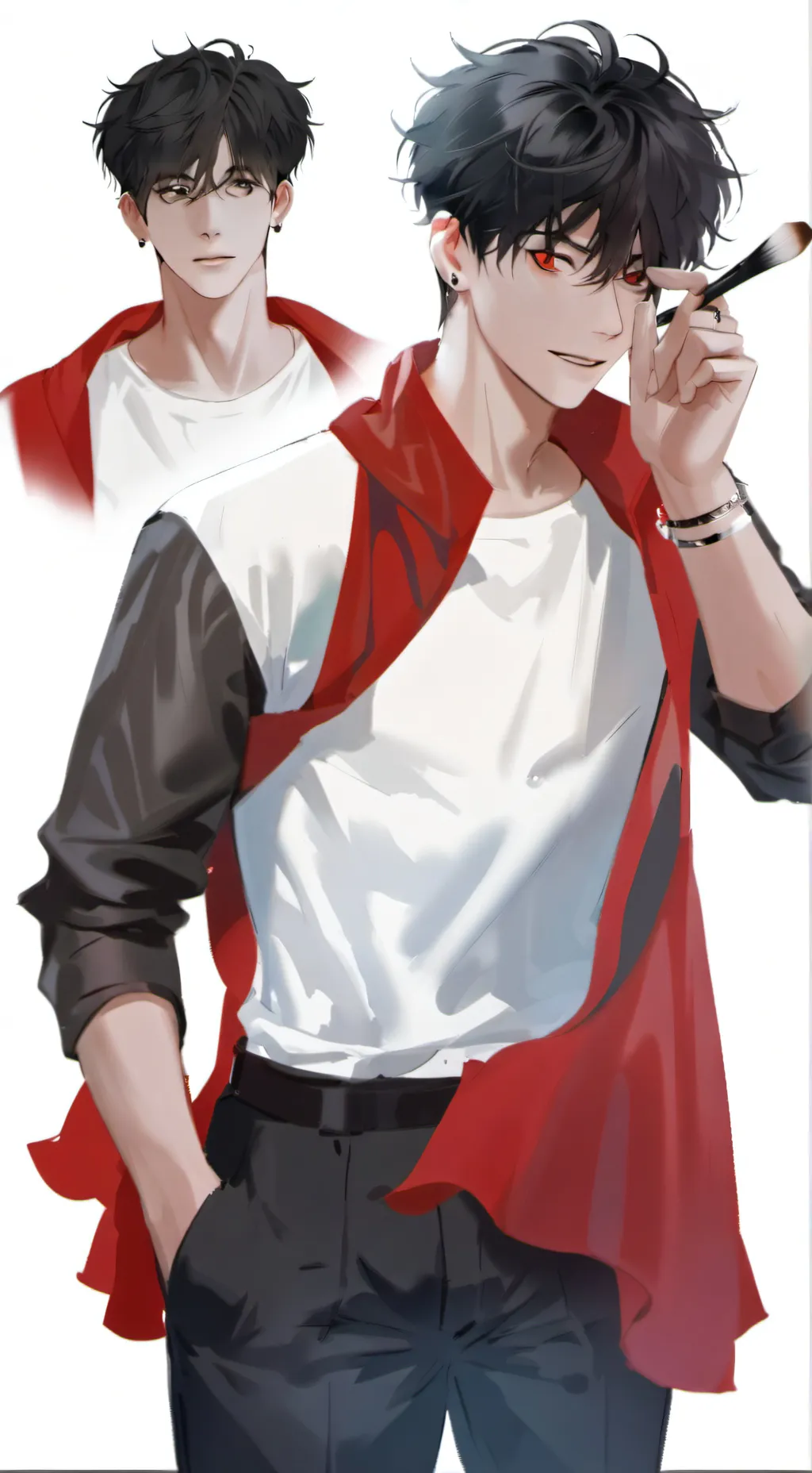 ai character: Talked  background