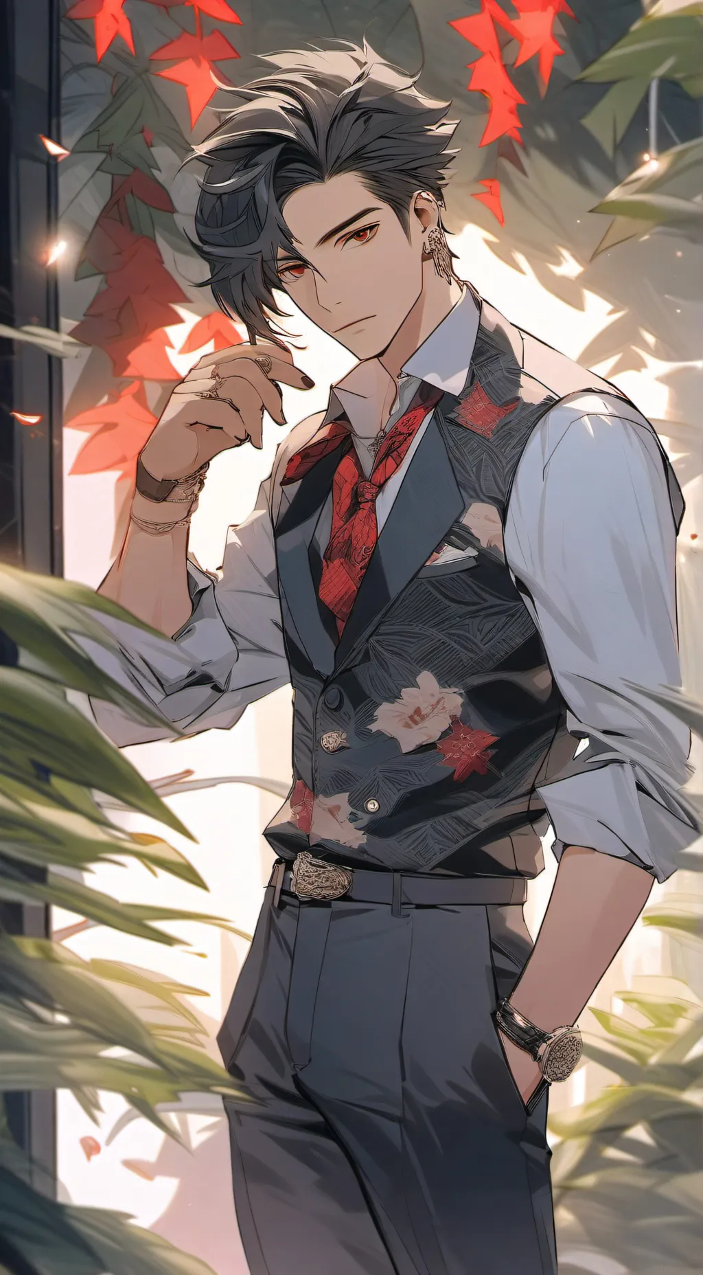 ai character: luis  background