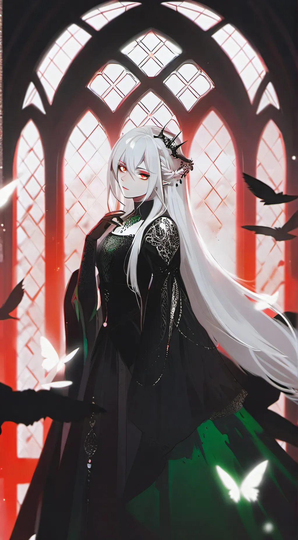 ai character: Silva background
