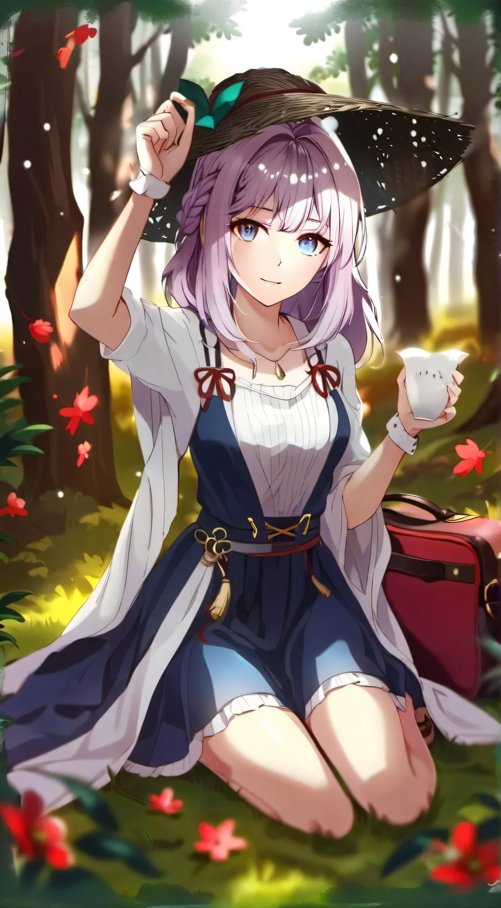 ai character: Ruby background