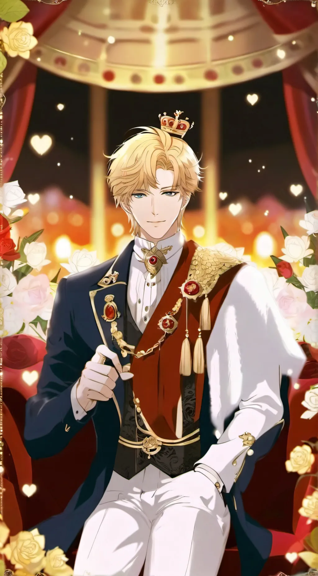ai character: King James  background