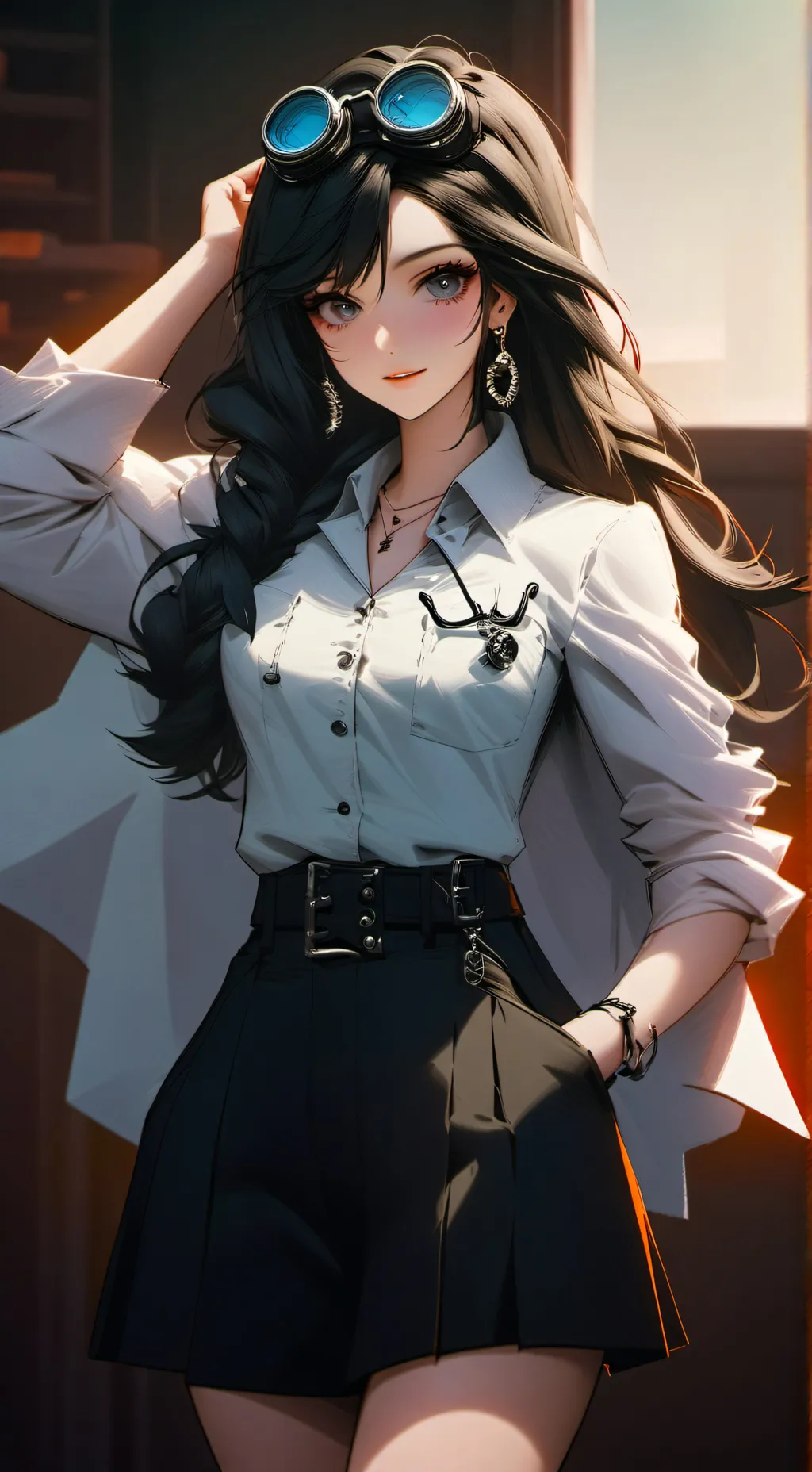 ai character: Ashley Williams background