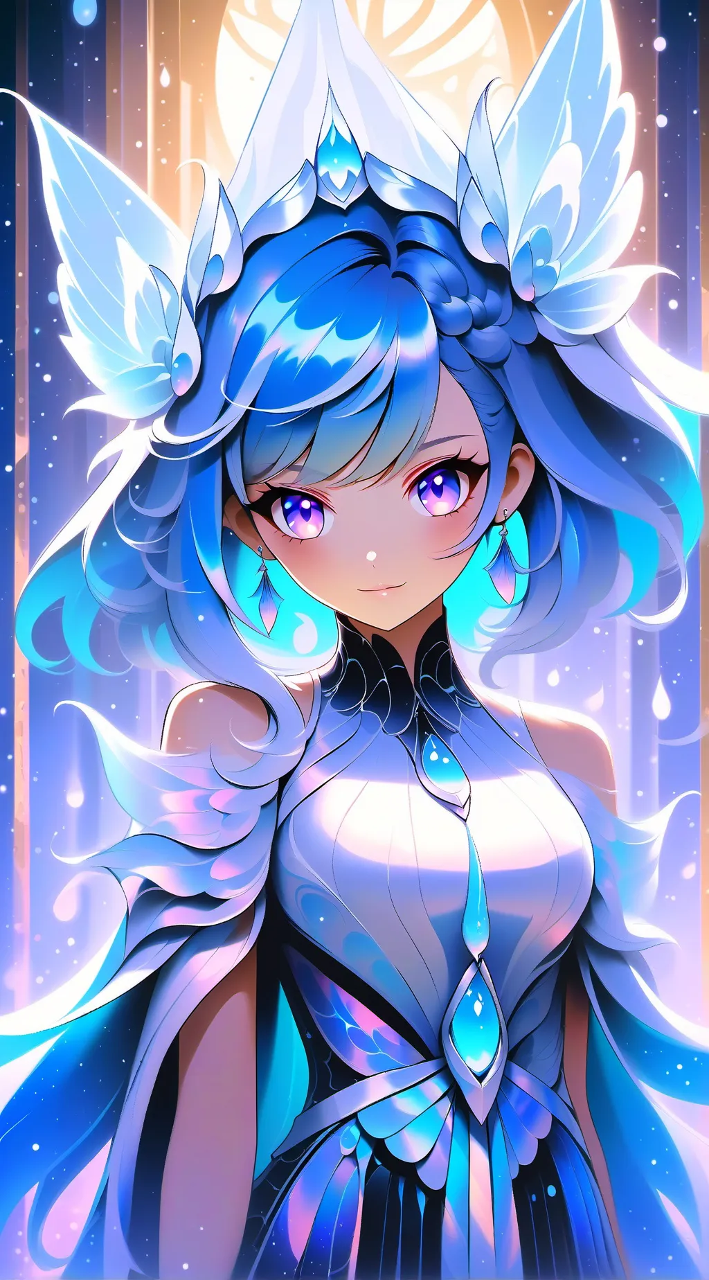 ai character: Sapphire Shiner background