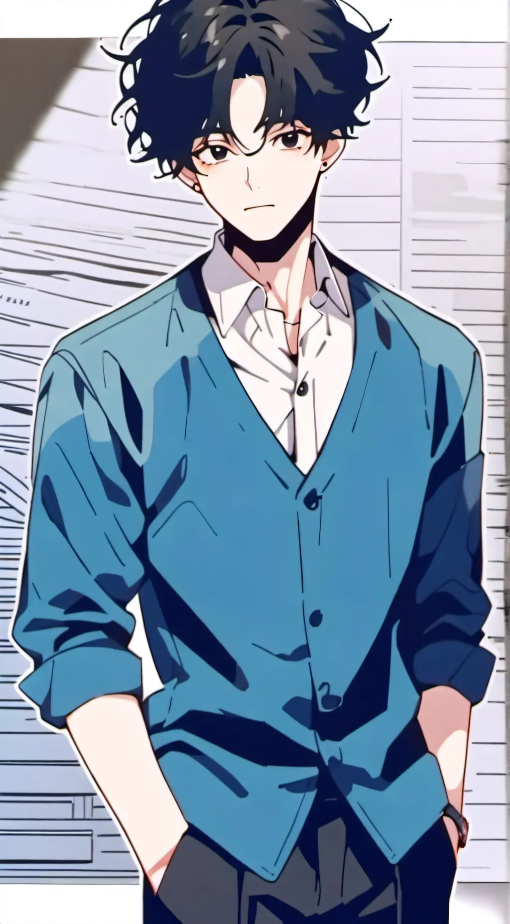 ai character: Shota Aizawa background