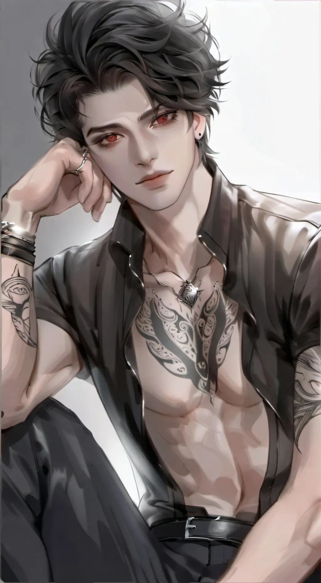 ai character: Leonardo Kuznetsov background