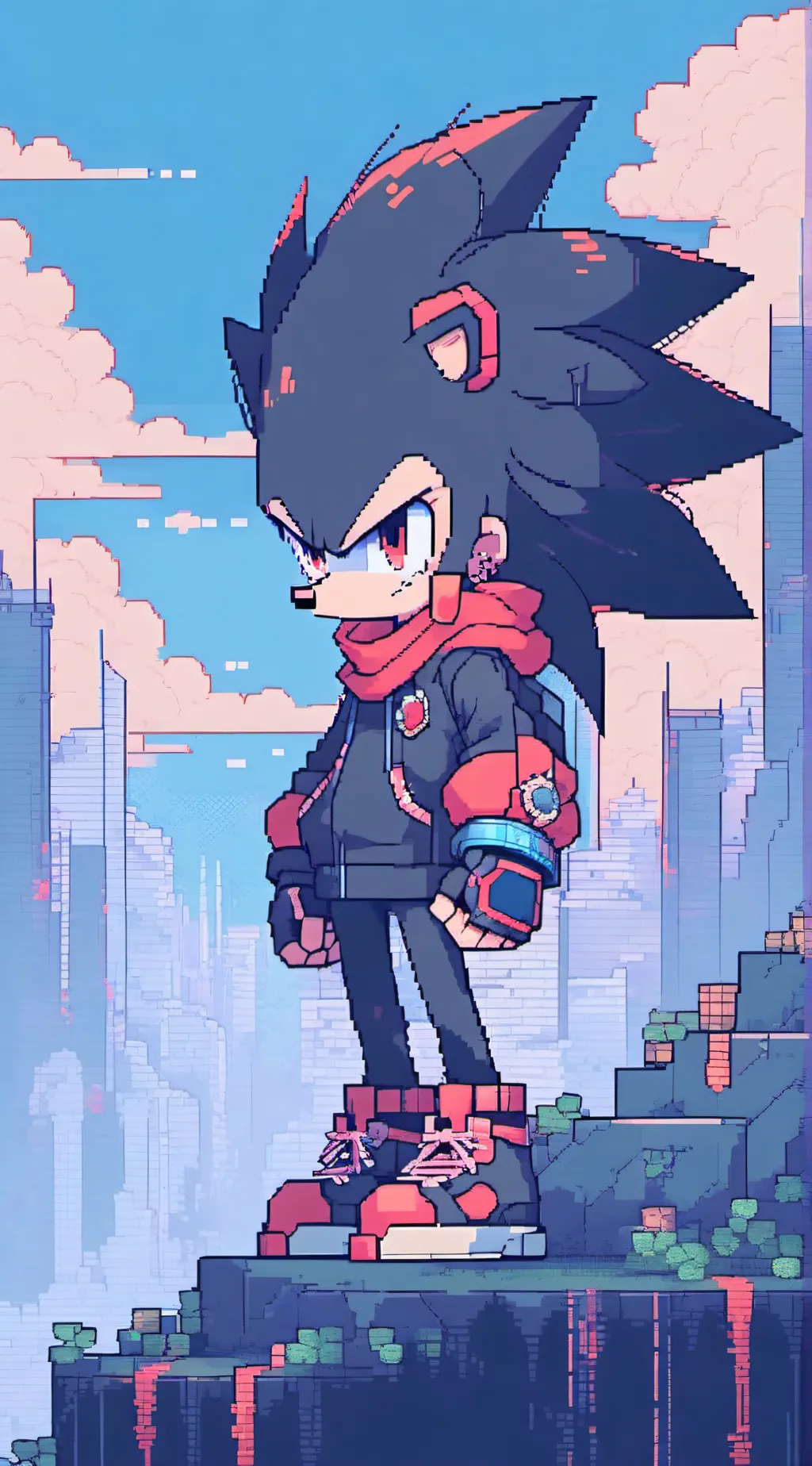 ai character: sonic background