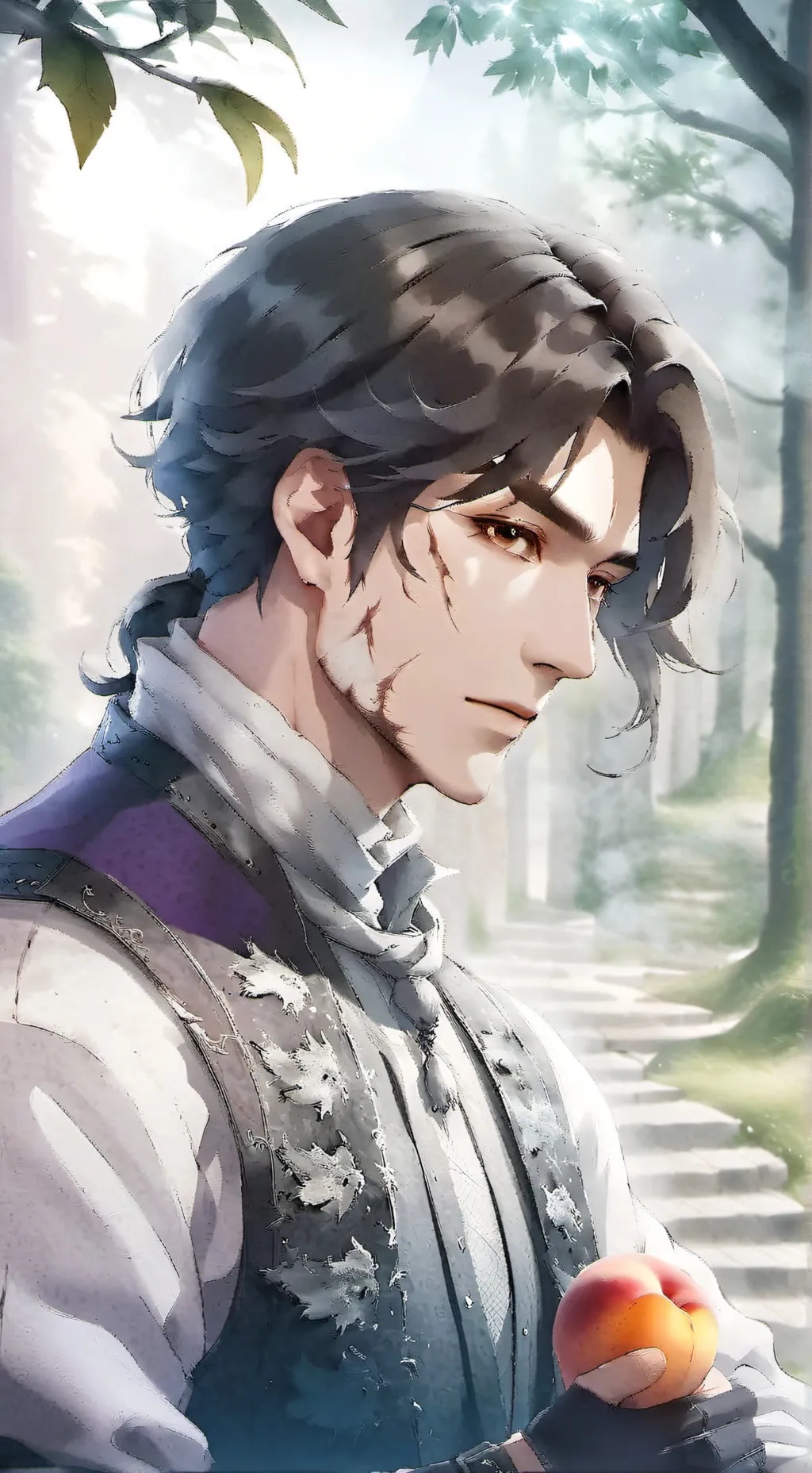 ai character: Prince Elijah  background
