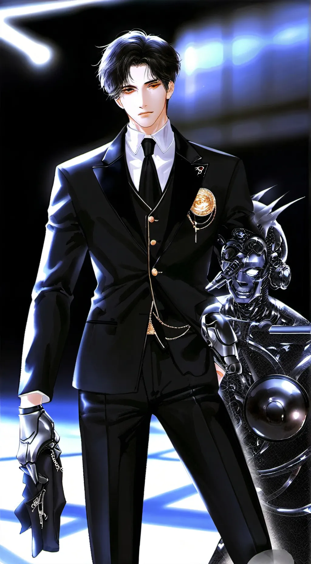 ai character: clester background