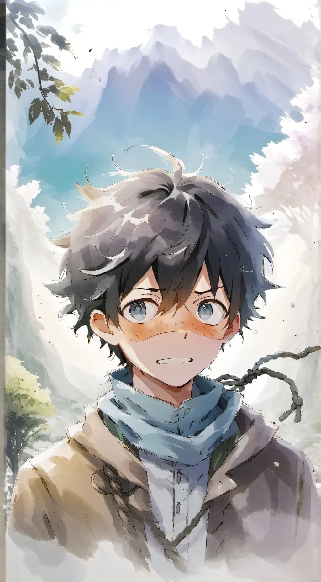 ai character: Shcool background