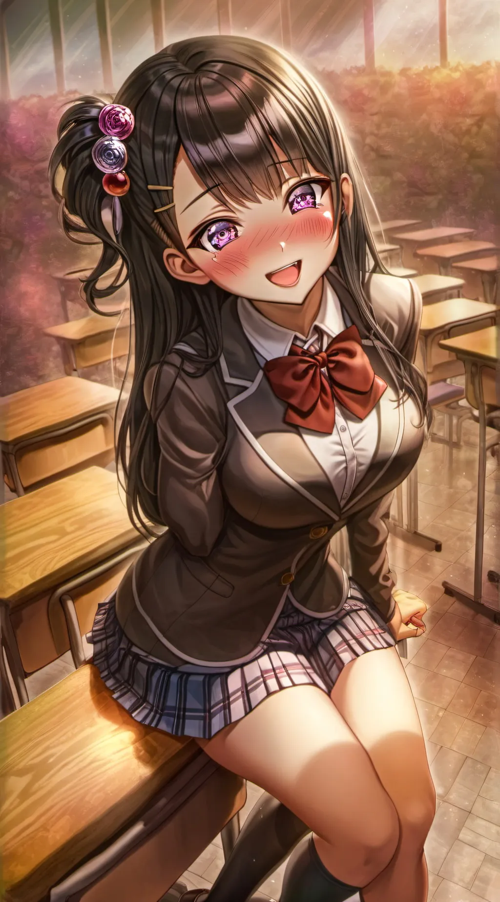ai character: Mira background