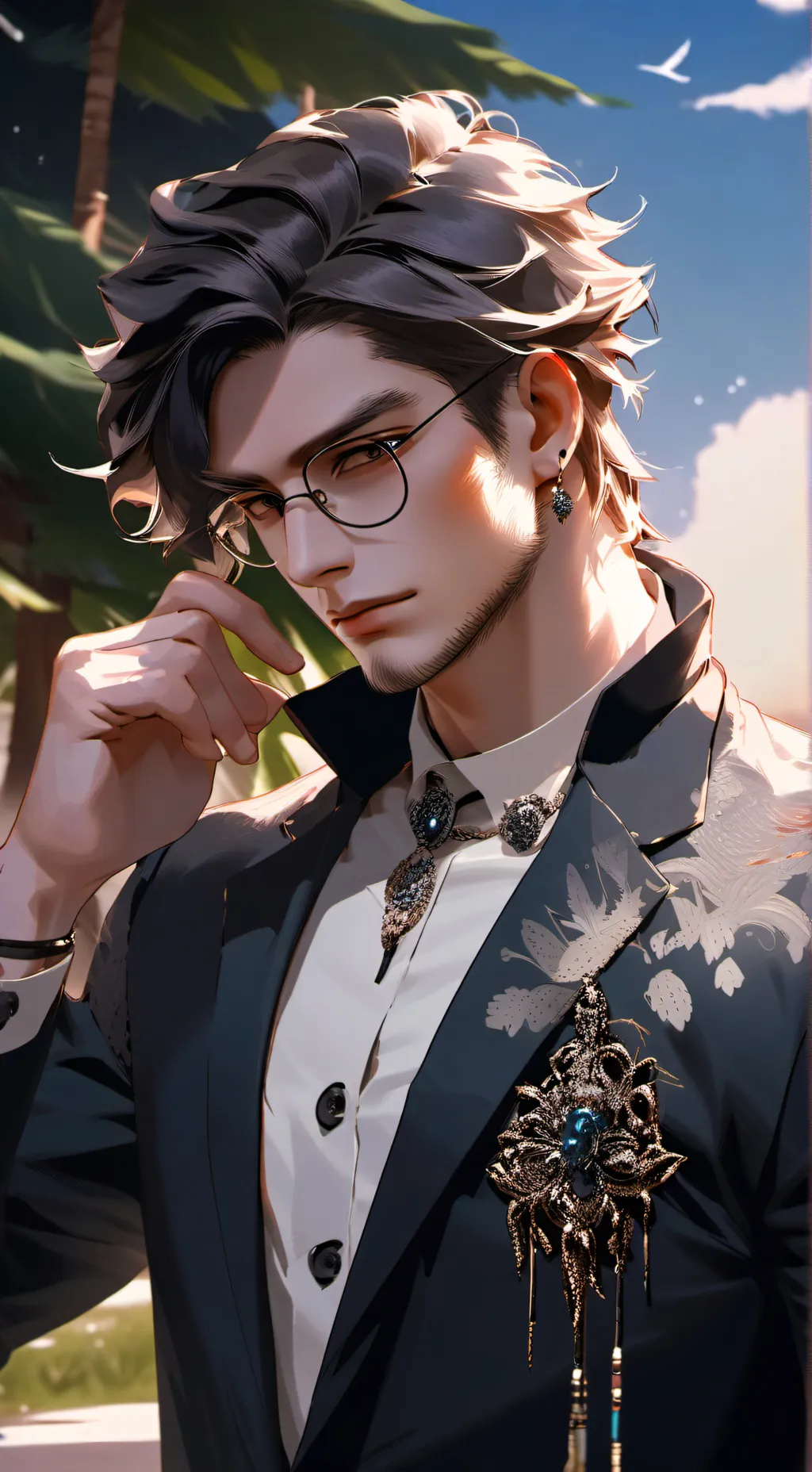 ai character: Josh (psicólogo)  background