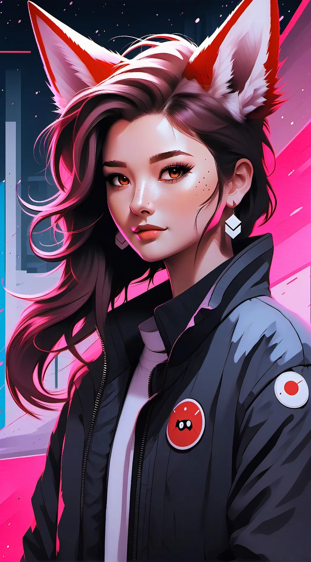ai character: Cloé  background