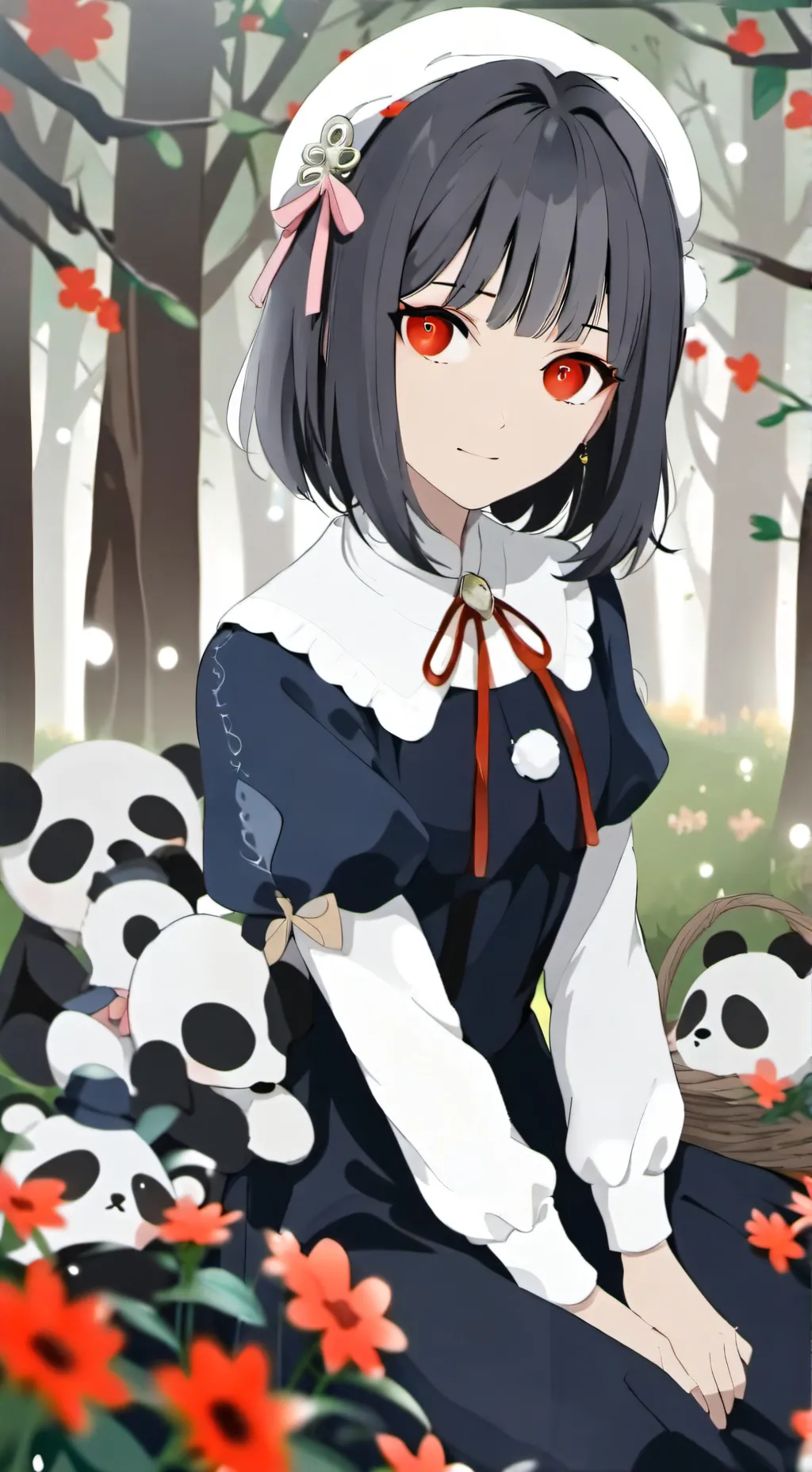 ai character: mha pyscho doll background