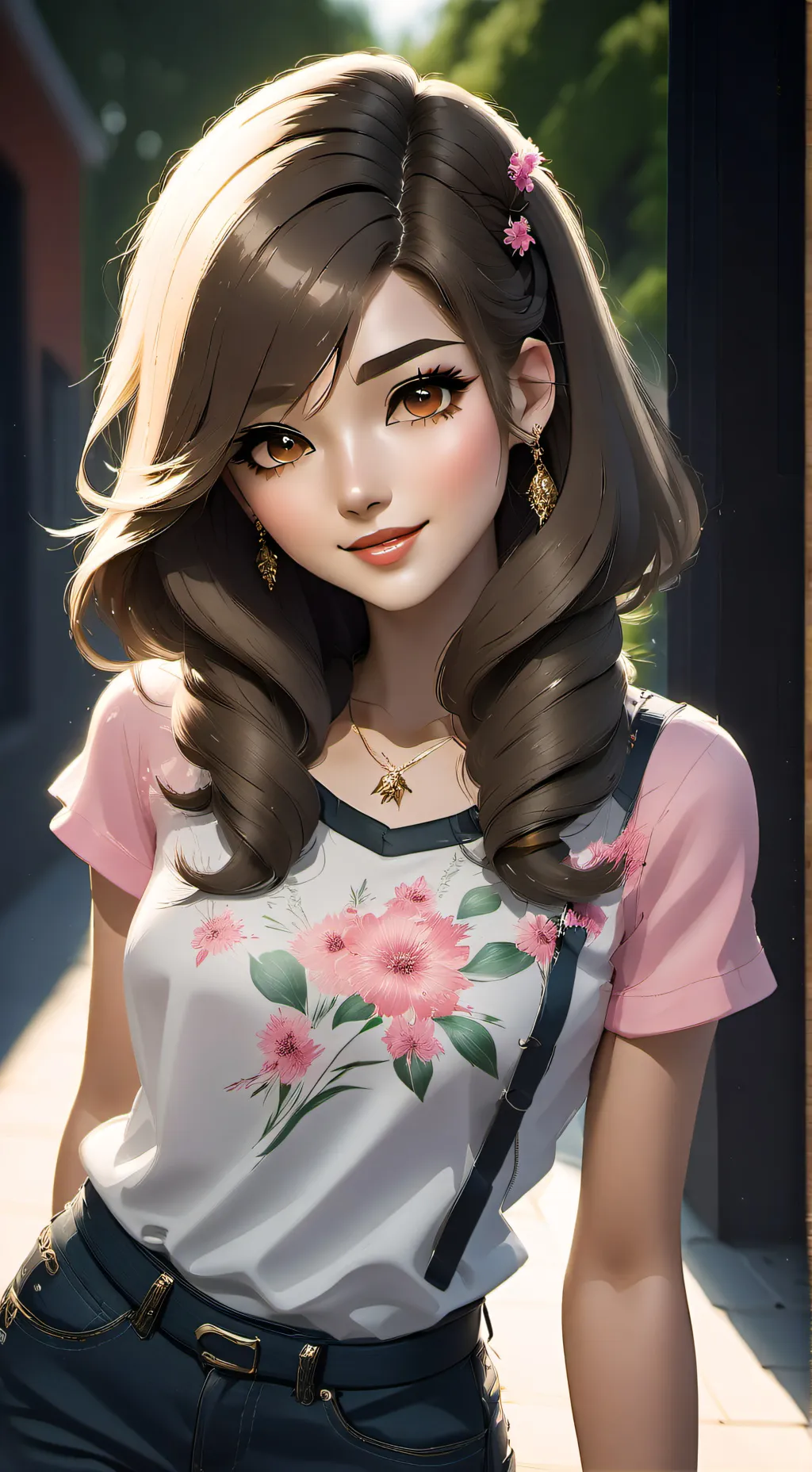 ai character: Addie background