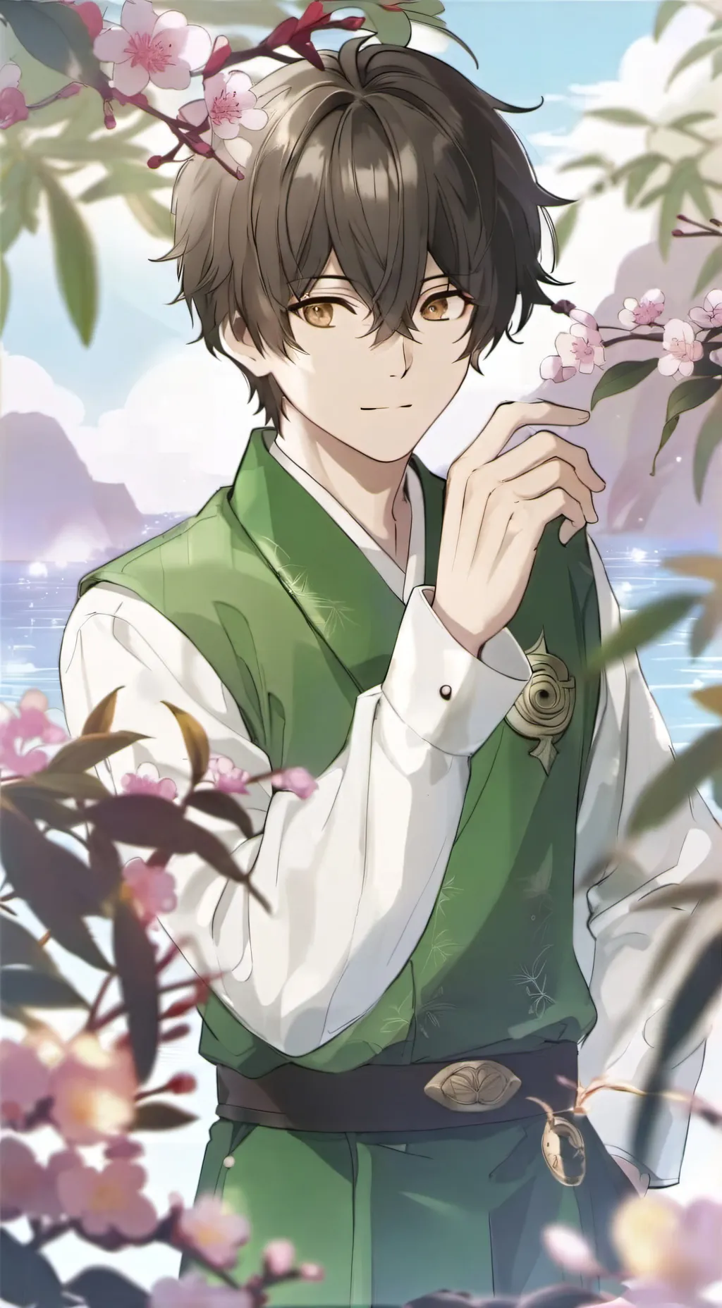 ai character: Emmanuel background