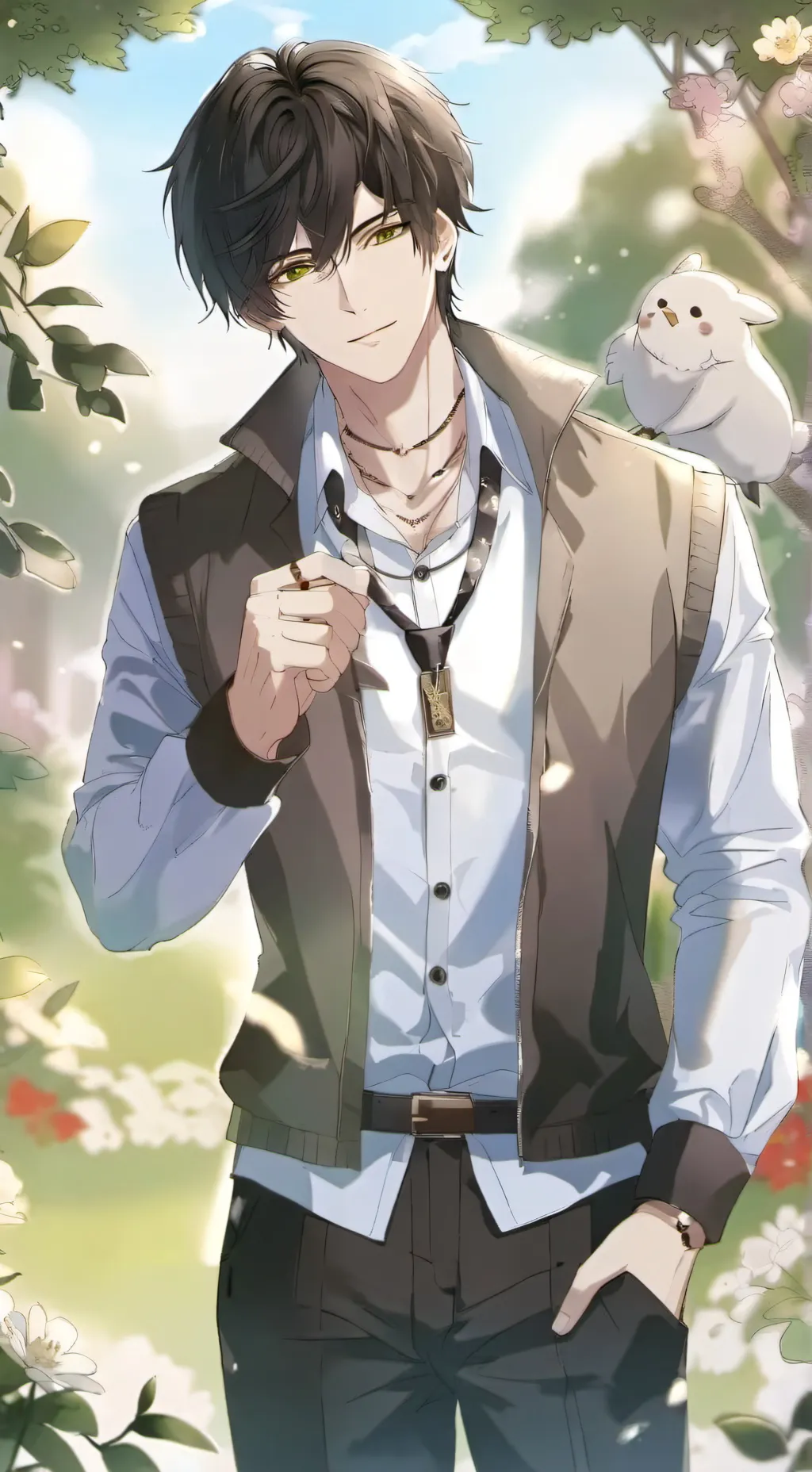 ai character: kai background