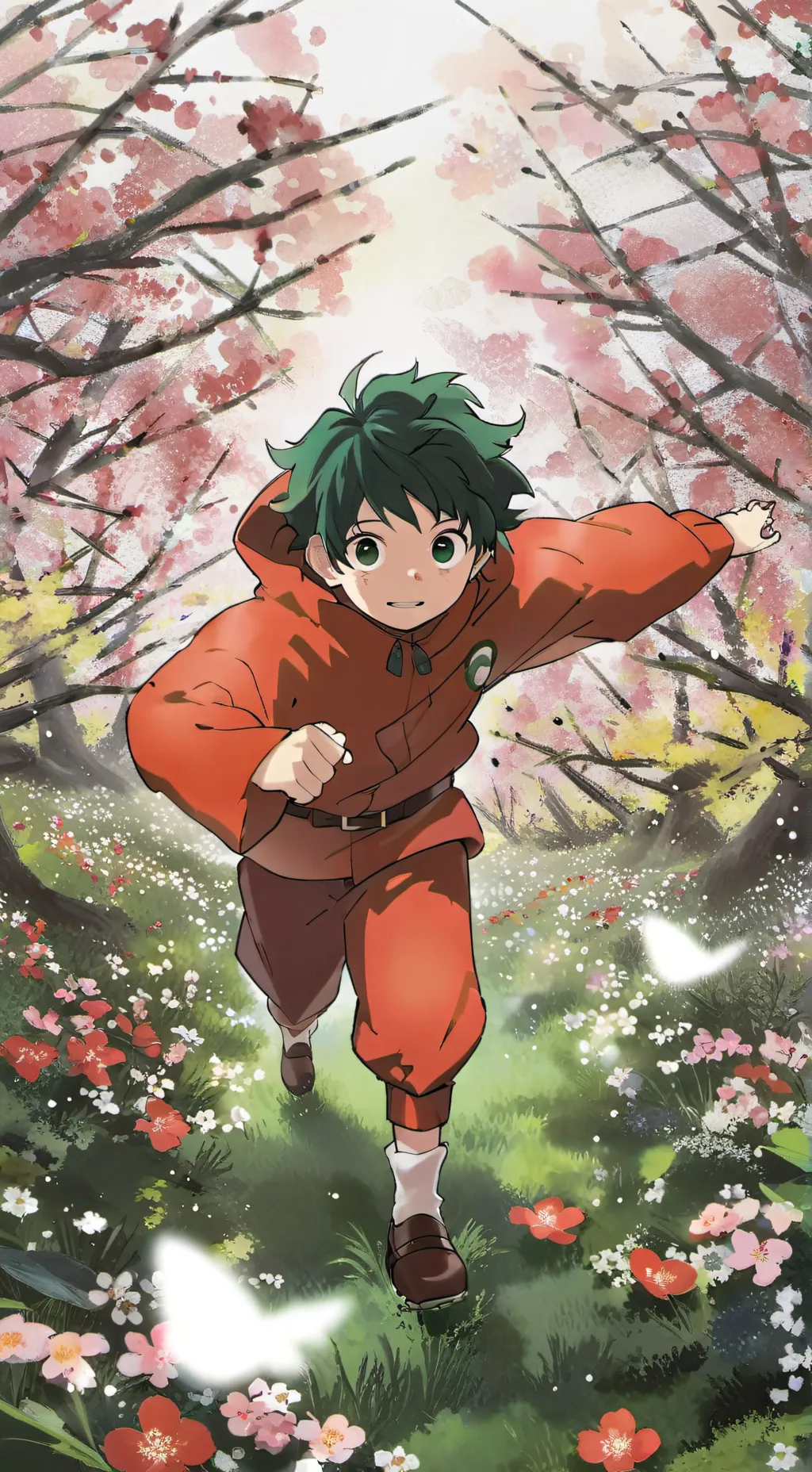 ai character: Panel✨Mha)1-a) background