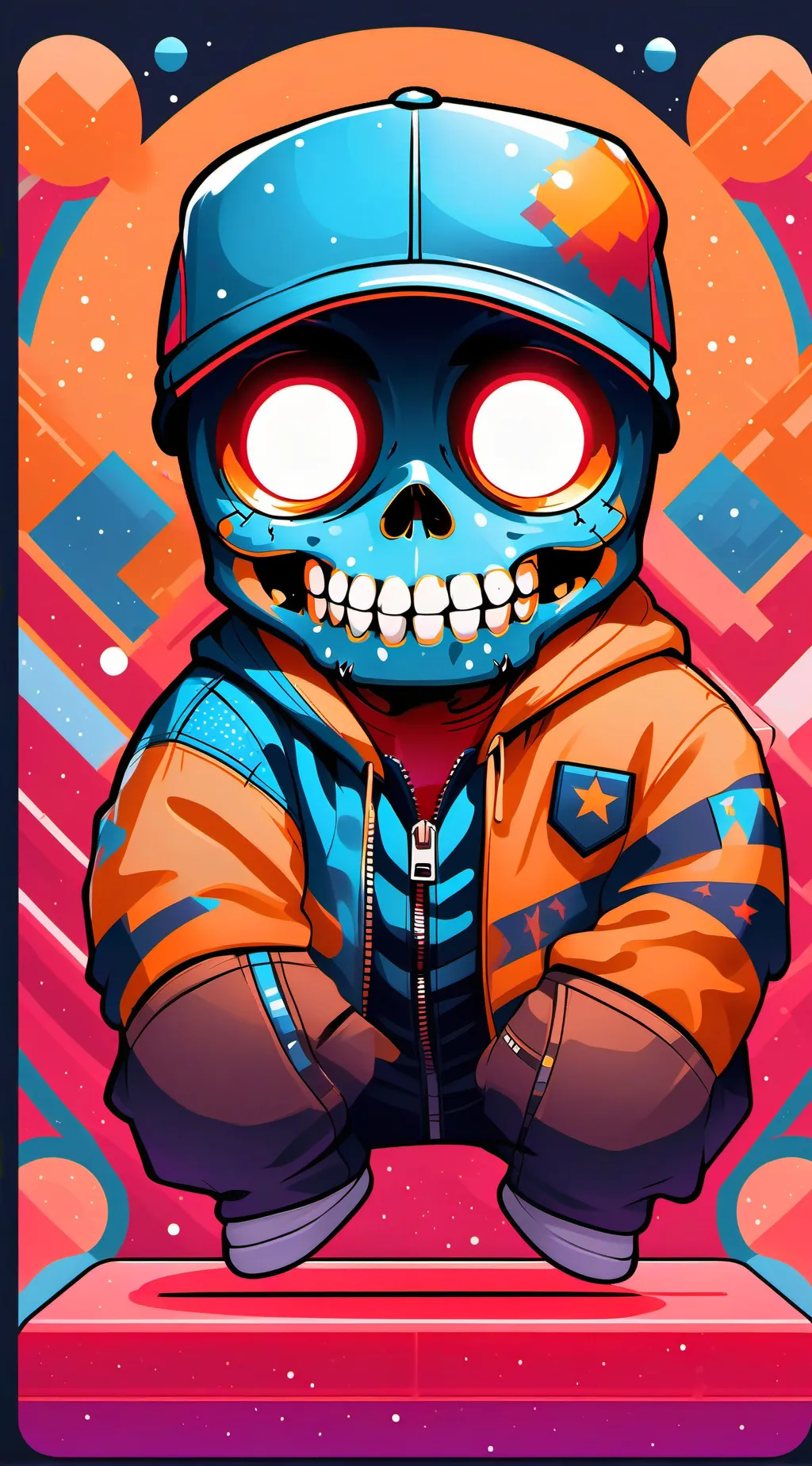 ai character: follow with song! background