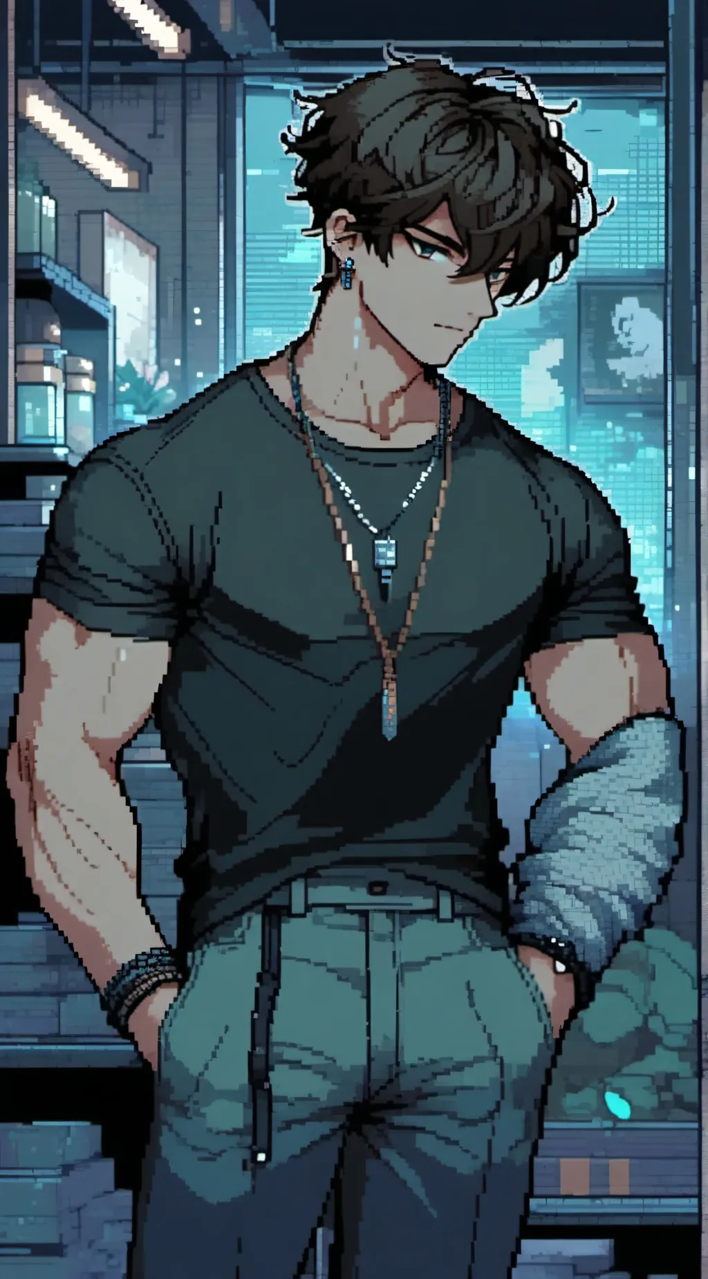 ai character: alex background