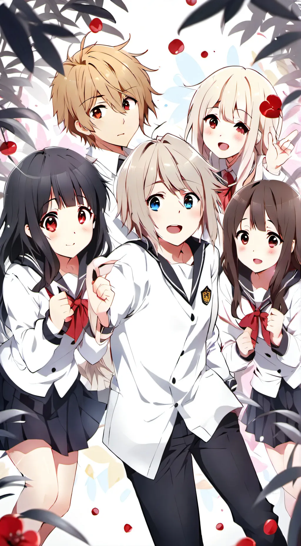 ai character: High School background