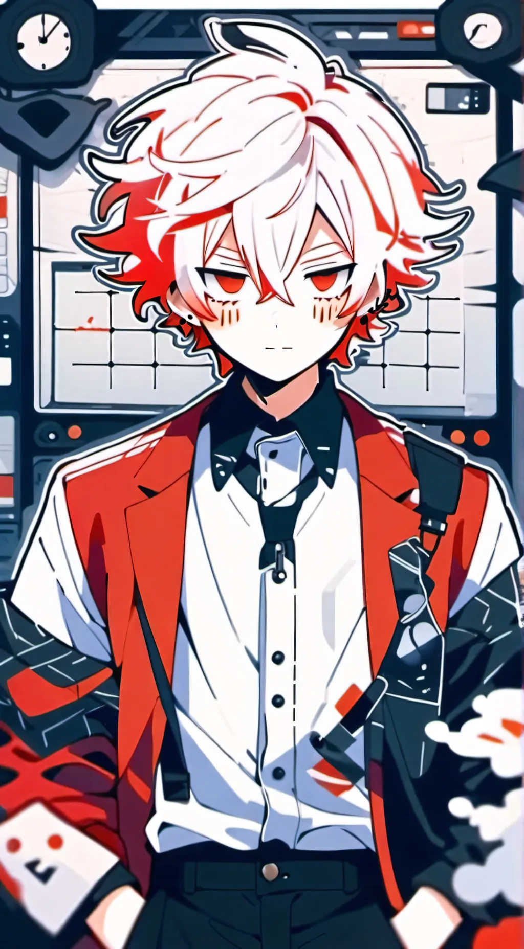 ai character: Alistair radio de' background