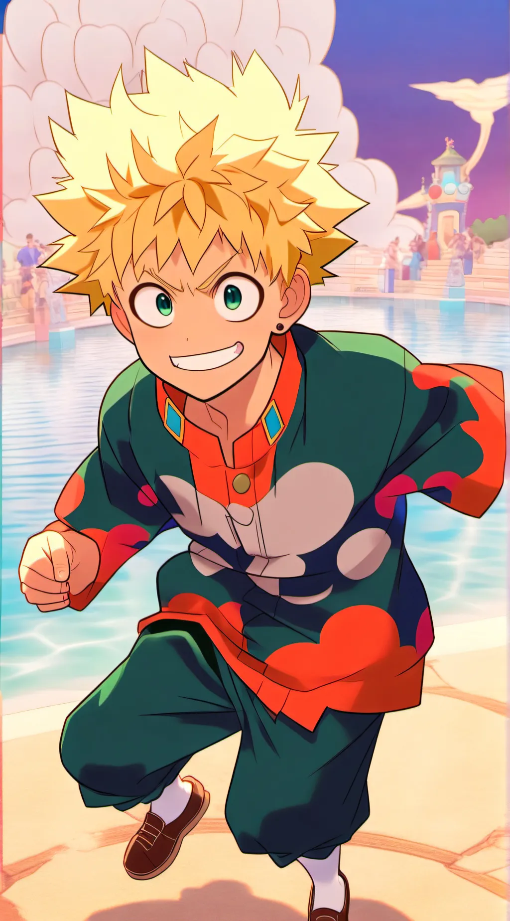 ai character: mha love background