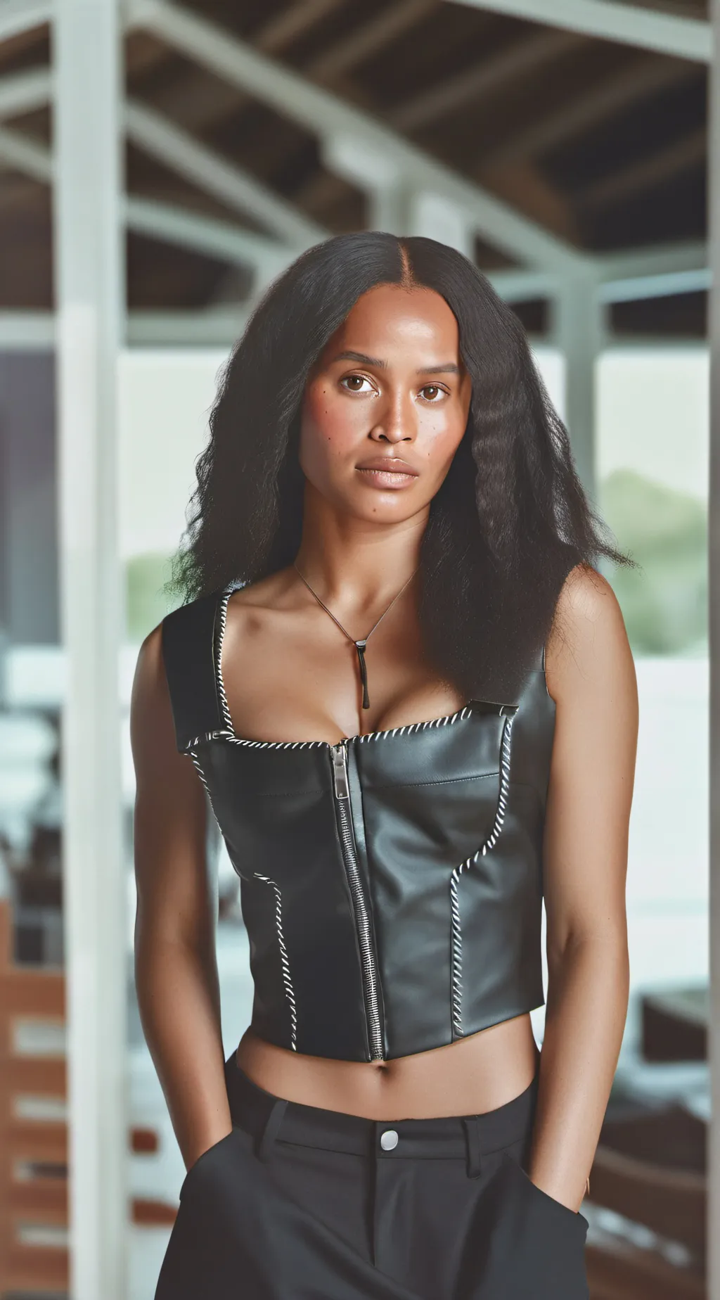 ai character: Vix background