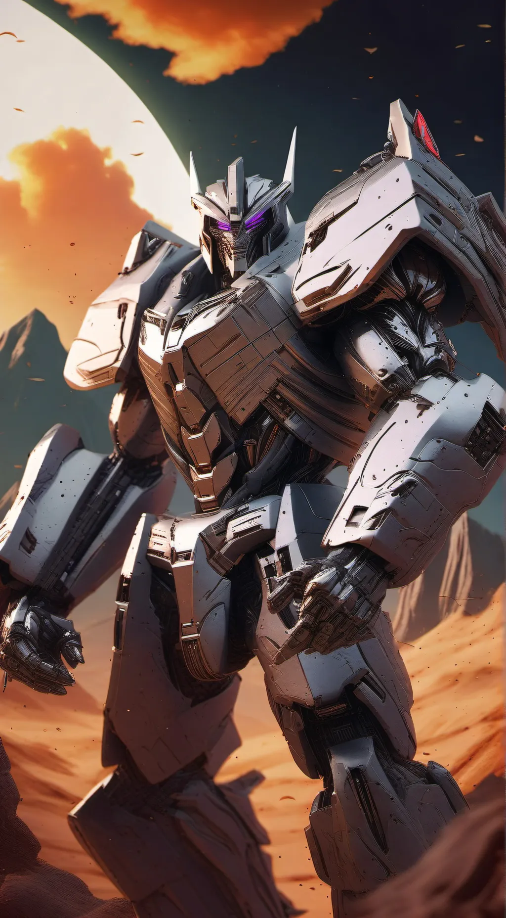 ai character: megatron background
