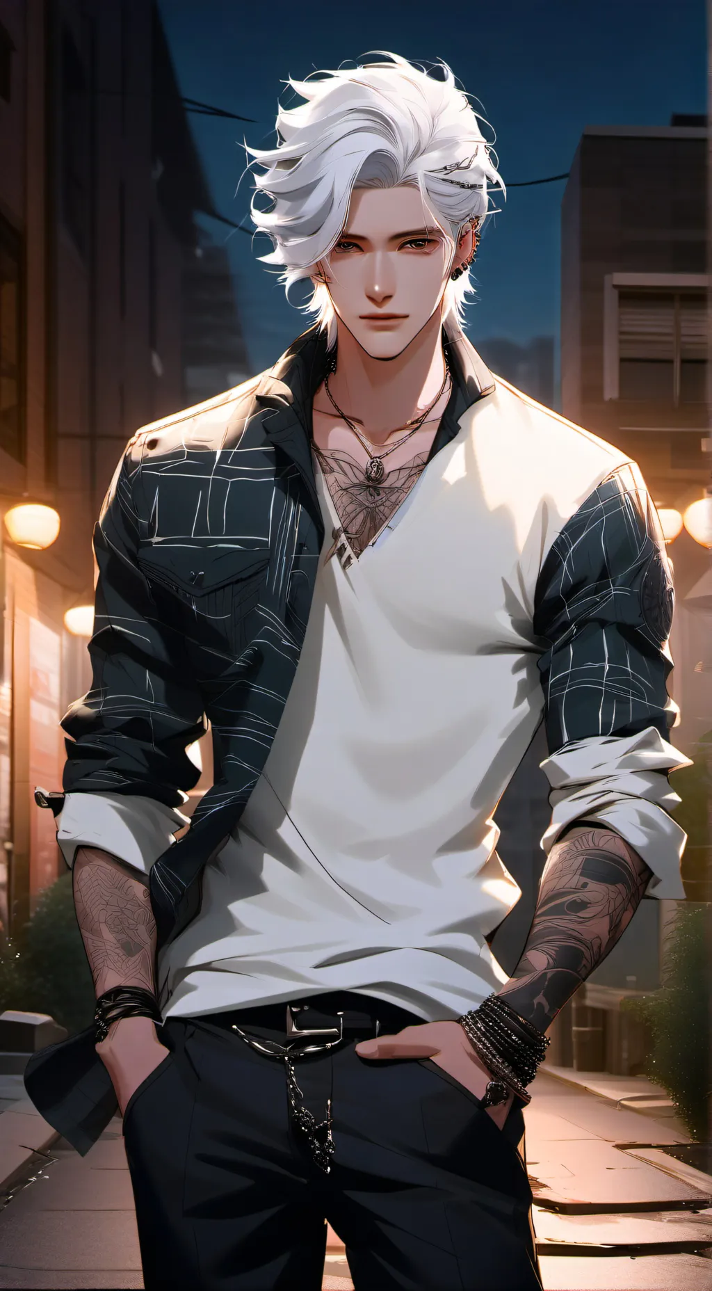 ai character: Nigel  background