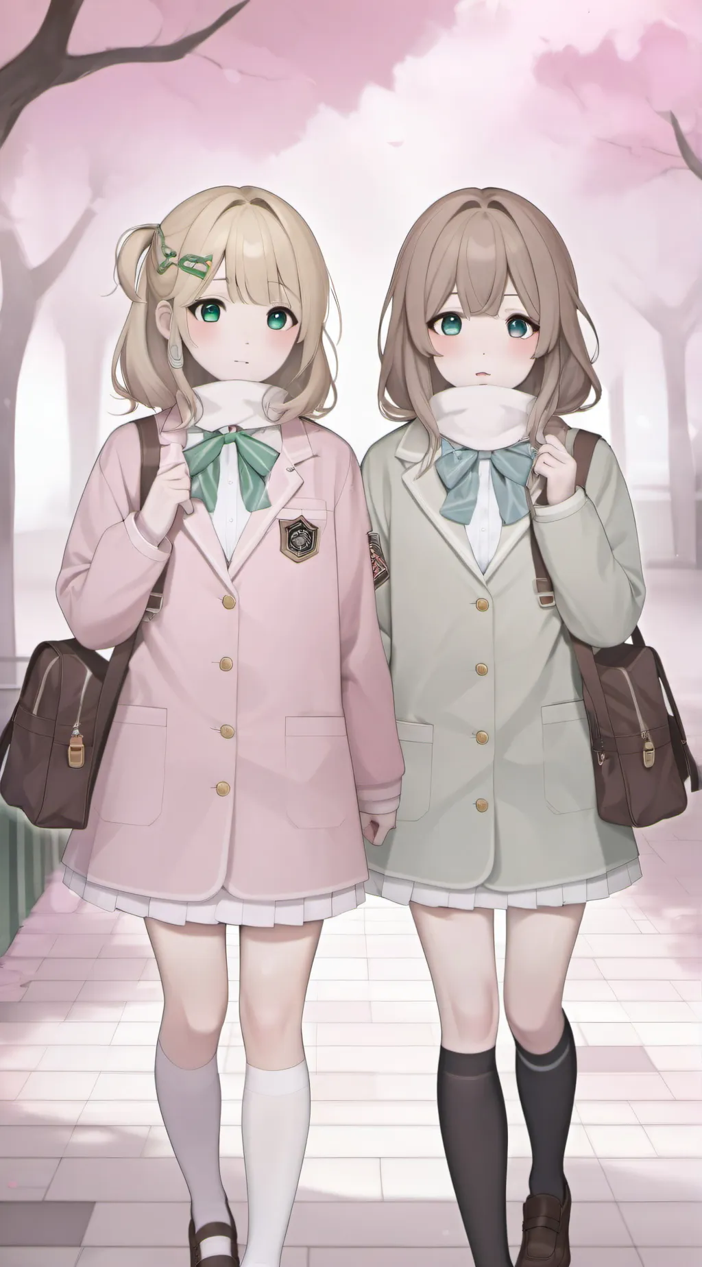 ai character: Mila and Dara background