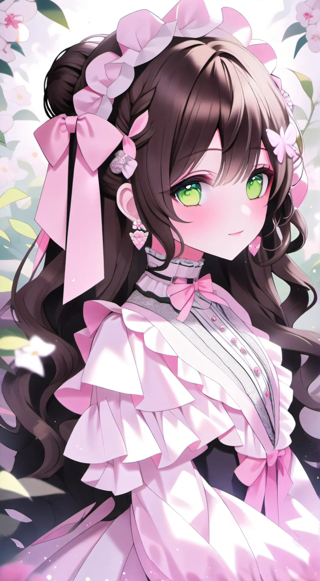 ai character: luna background