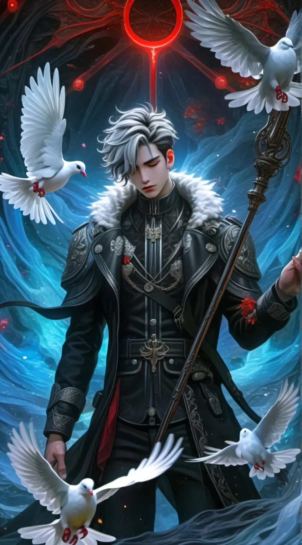 ai character: Haze/Clear background