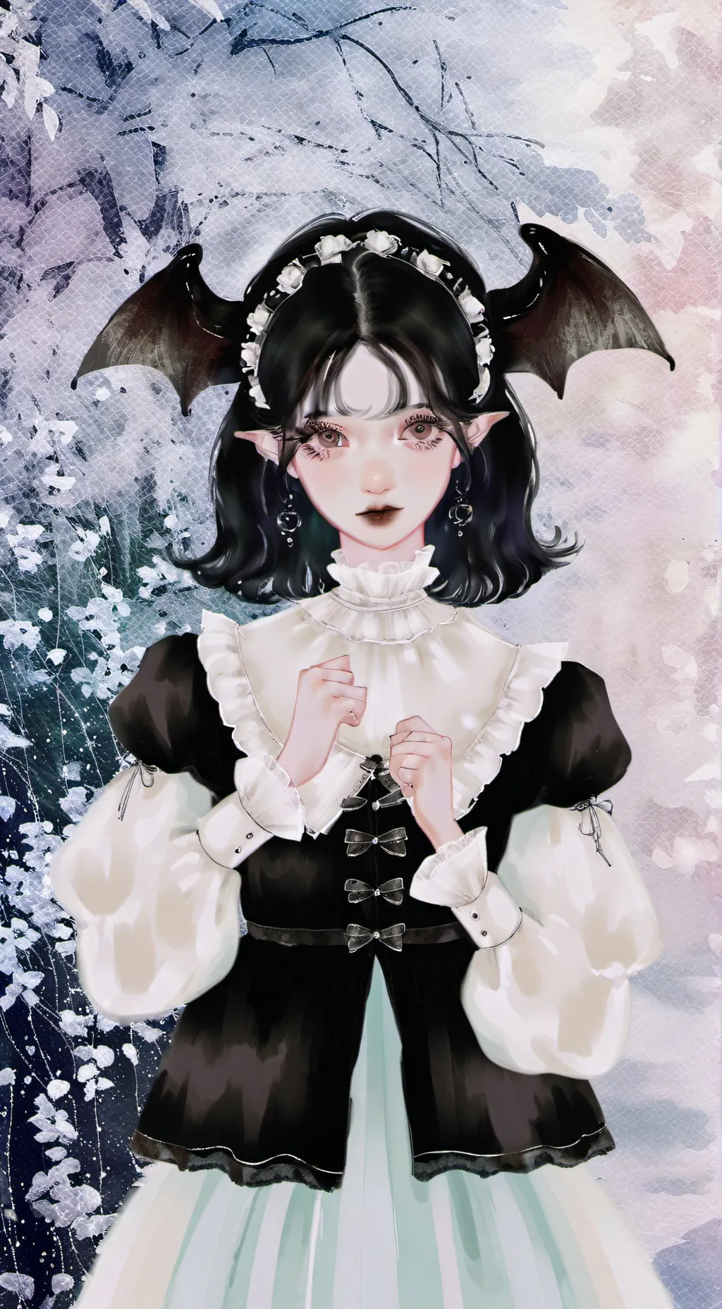 ai character: Valentina  background