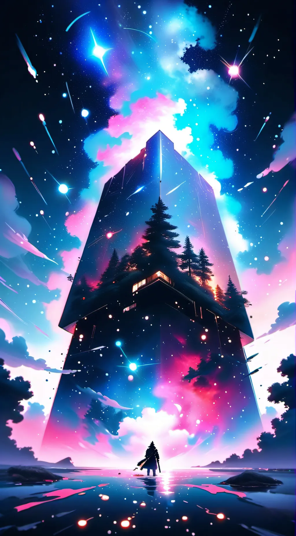 ai character: ^_^ background
