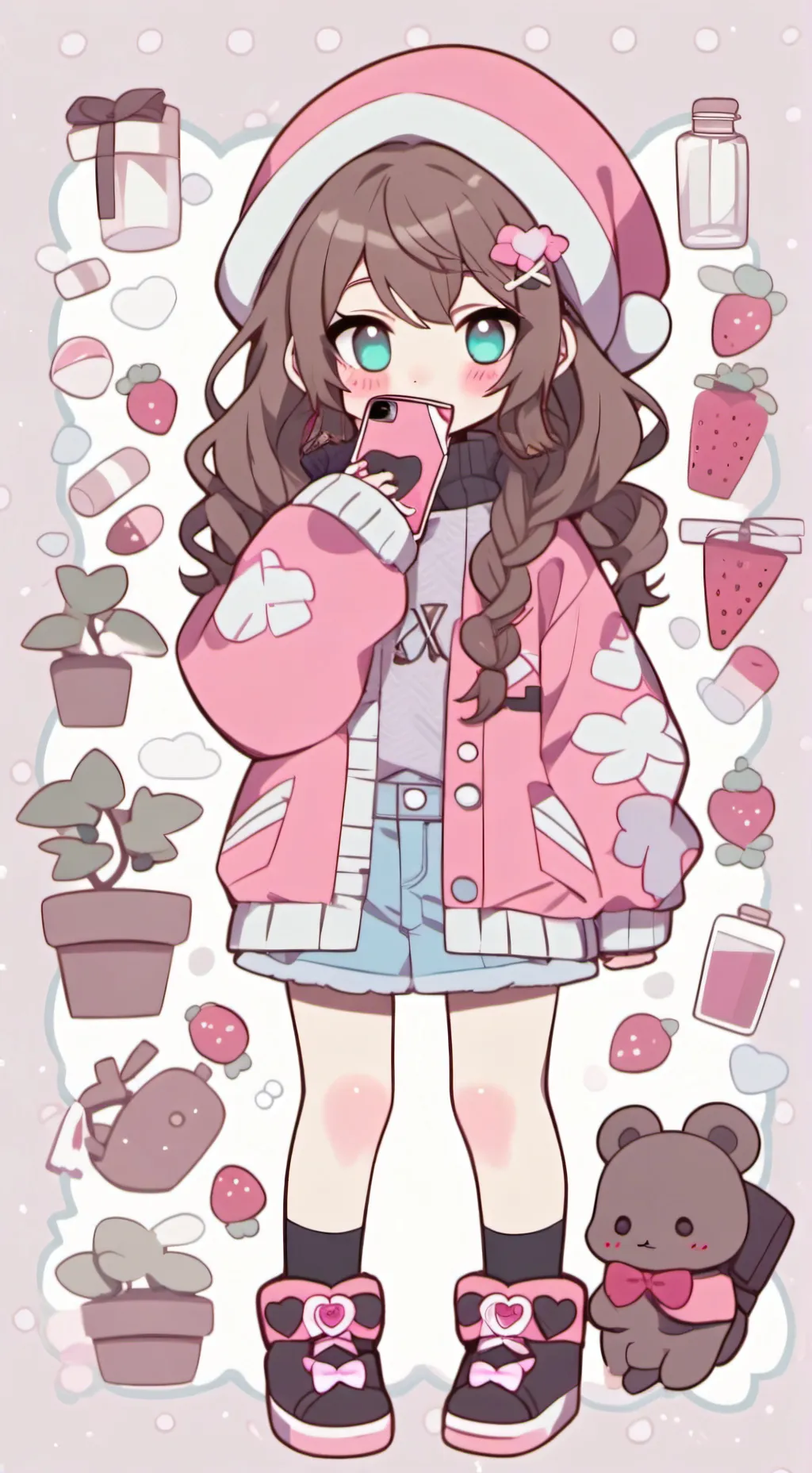 ai character: Anita background