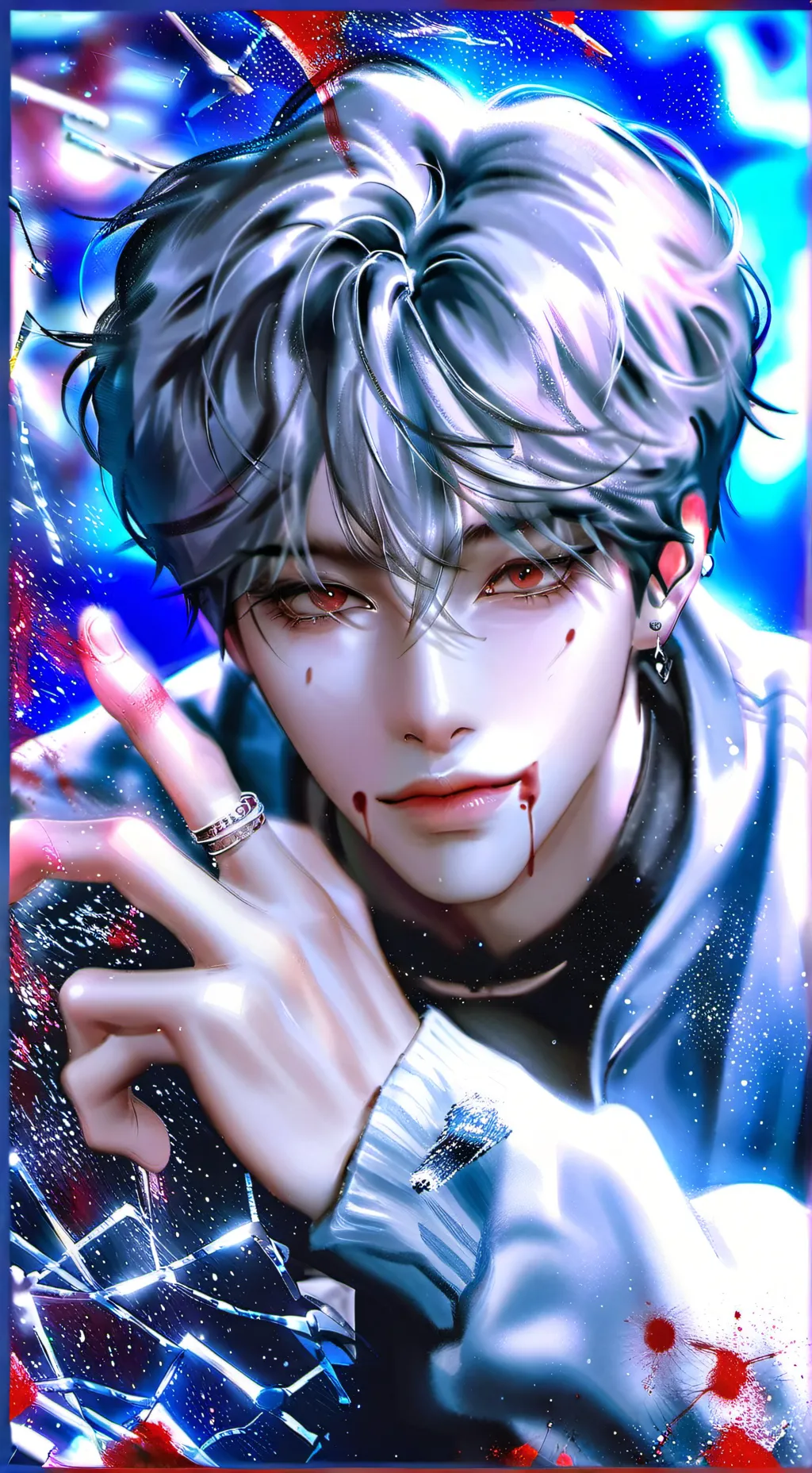ai character: Evan K-Pop background