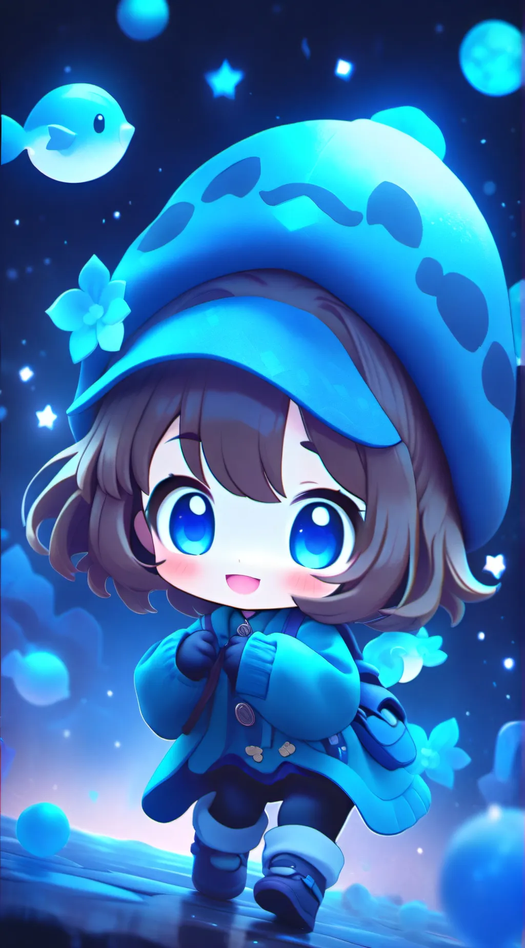 ai character: NiNi background