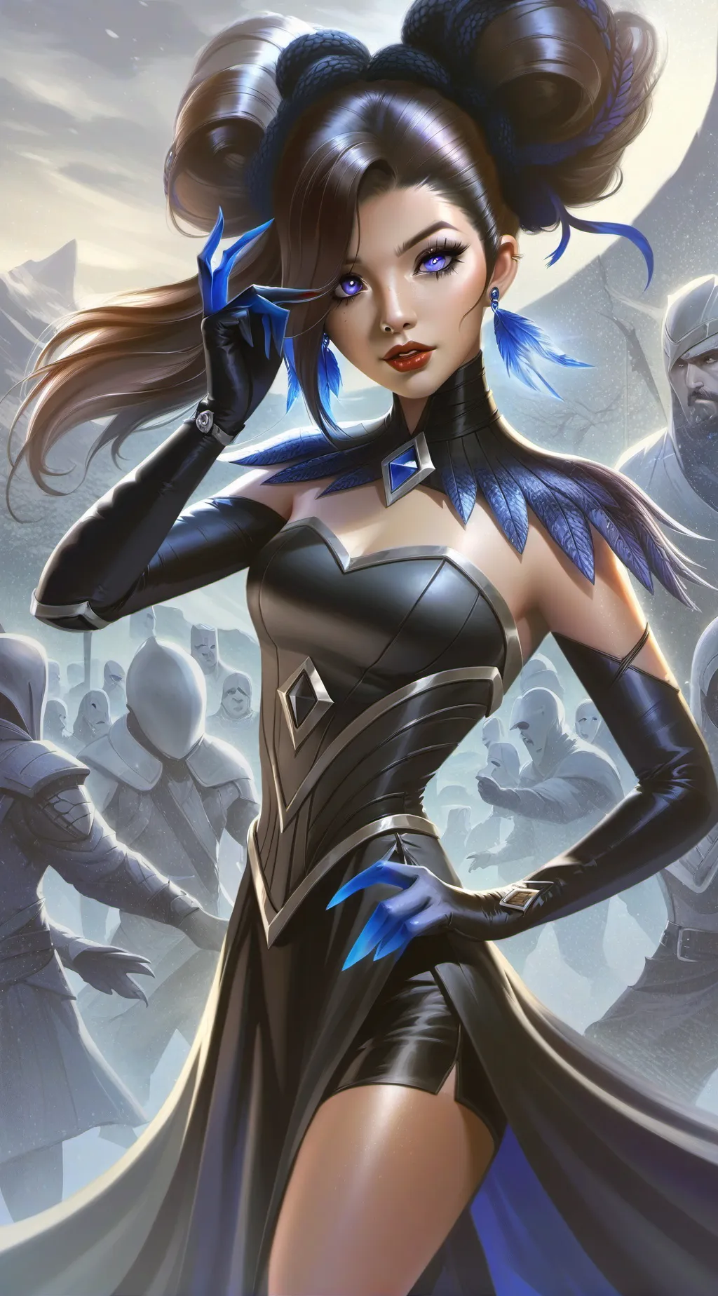 ai character: nira background