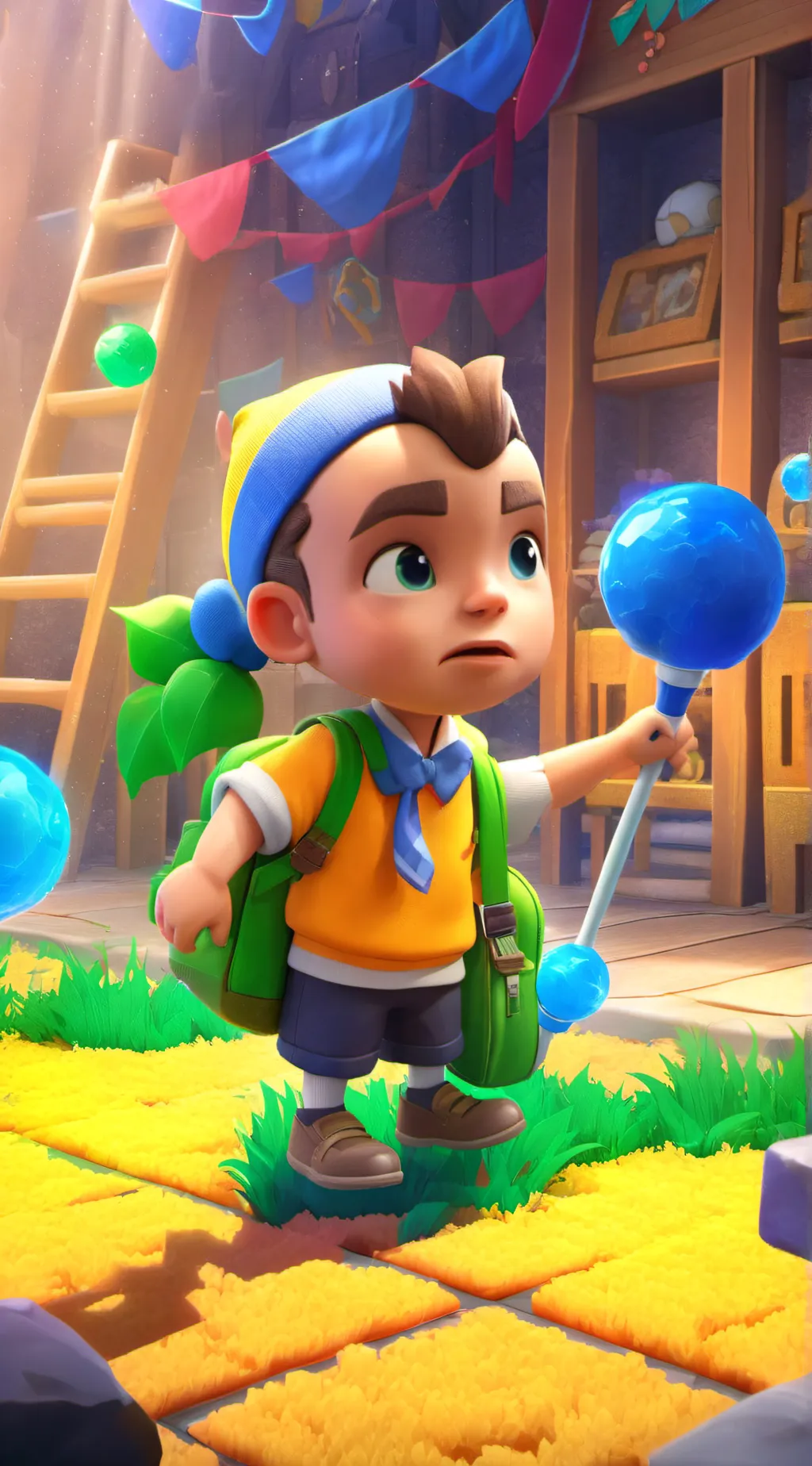 ai character: me Gabriel background
