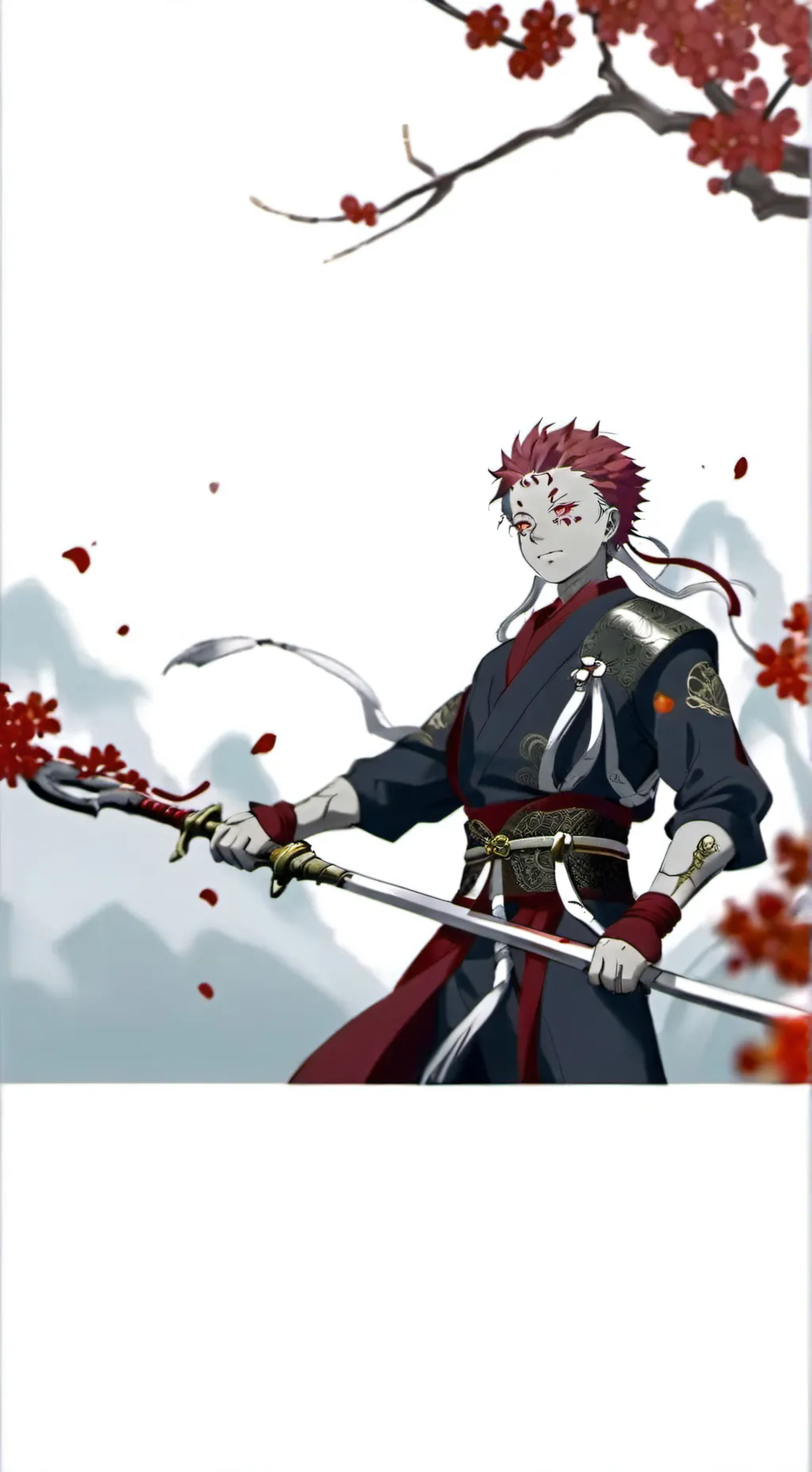 ai character: Akaza background