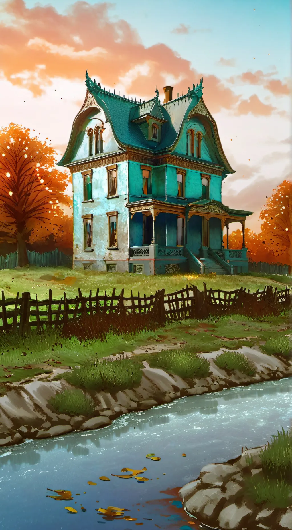ai character: Ghosts uk background