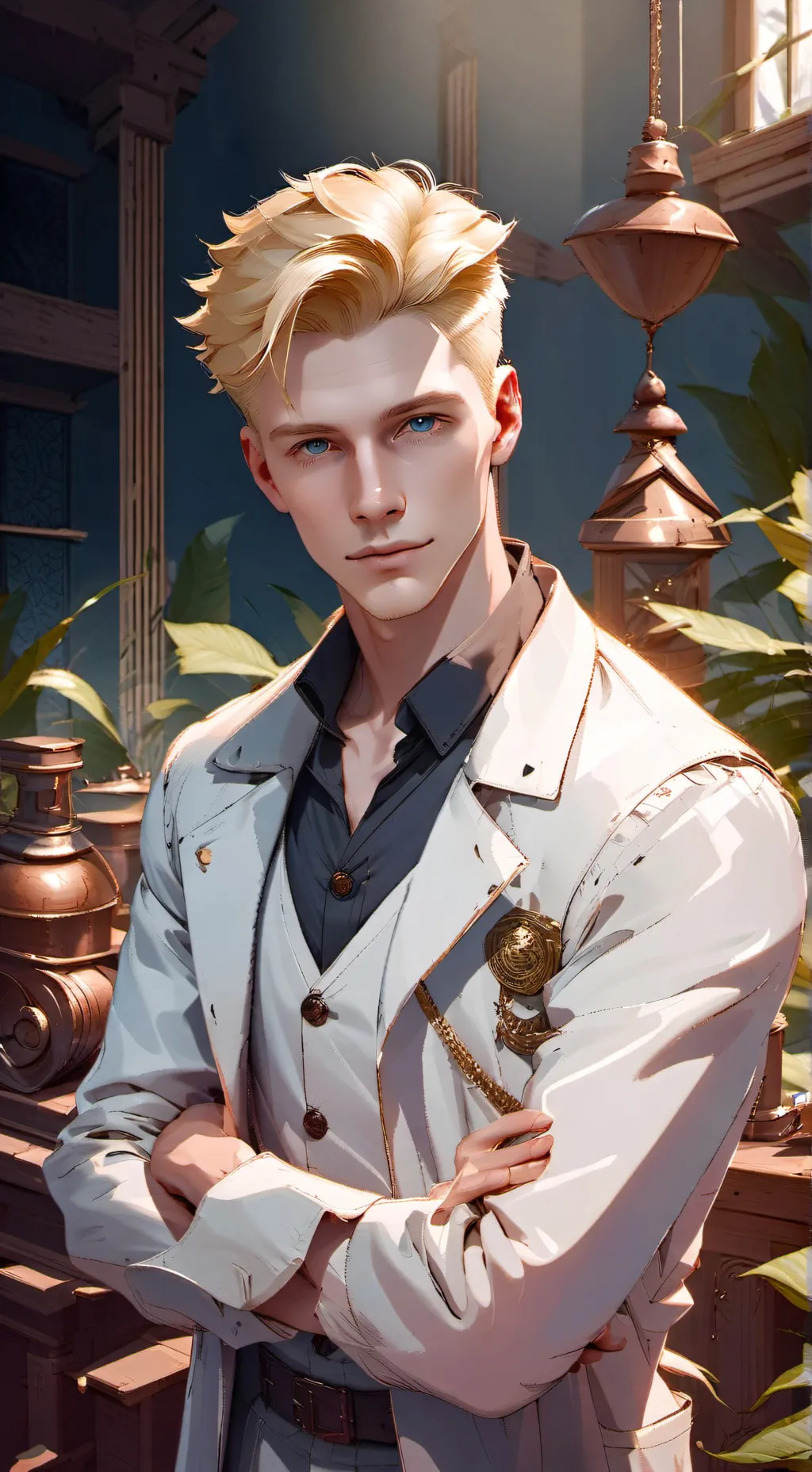 ai character: Vincent background