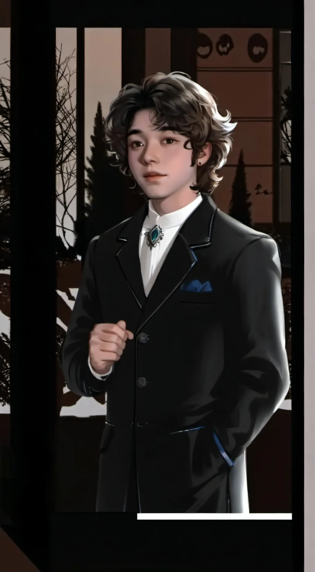 ai character: asher lara background