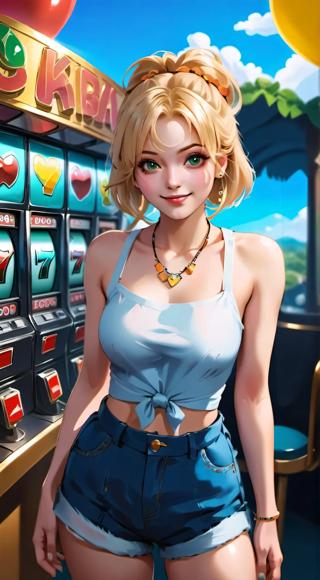ai character: Zoe background