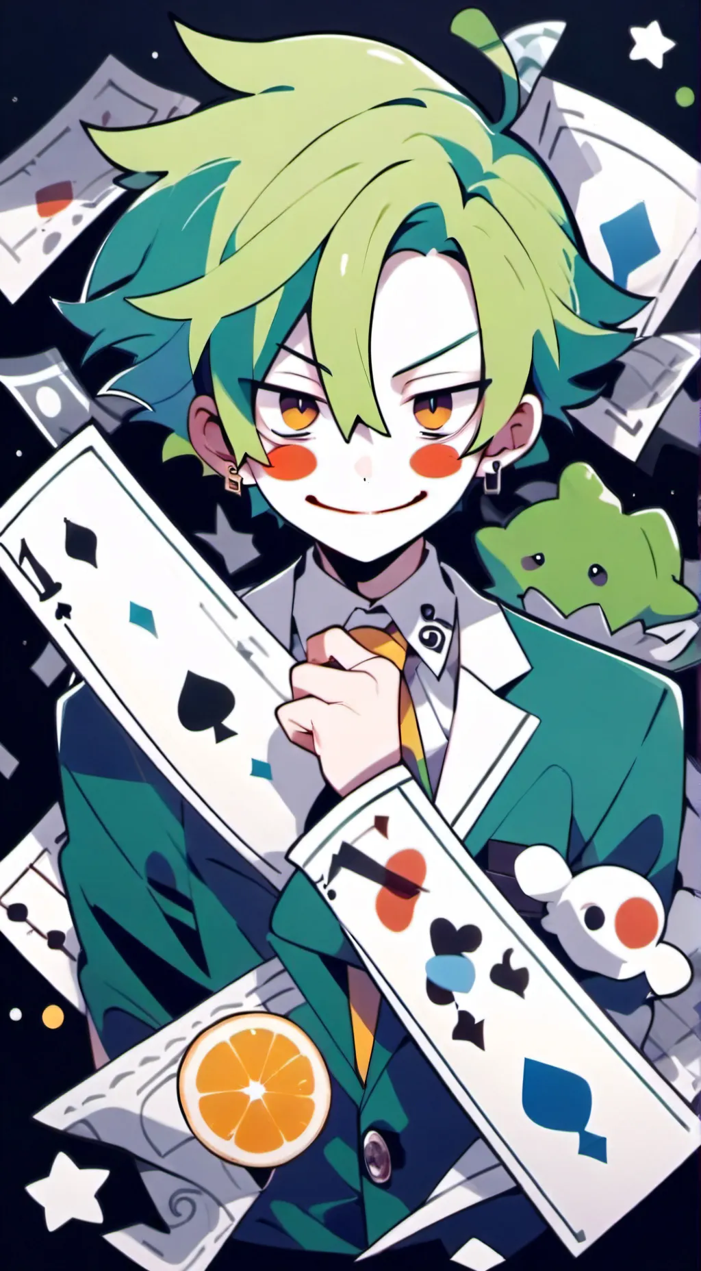 ai character: EL MATI⁉️ background