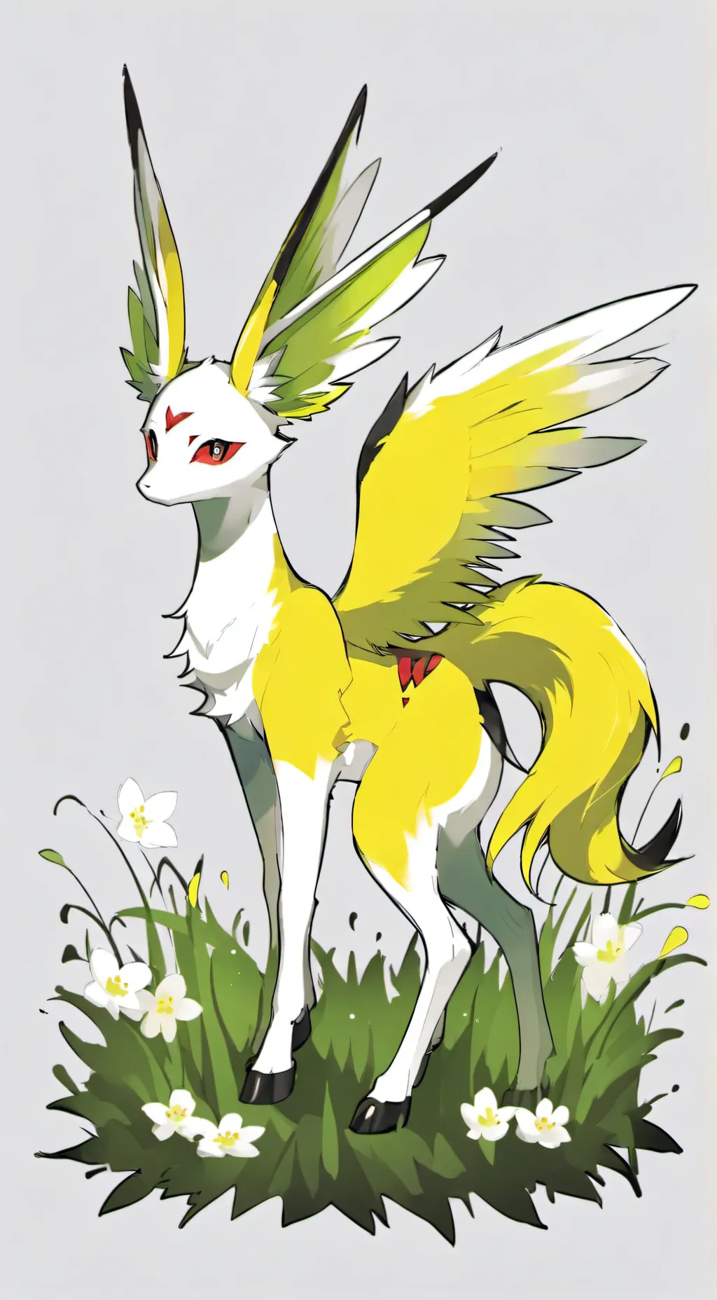 ai character: Evee background