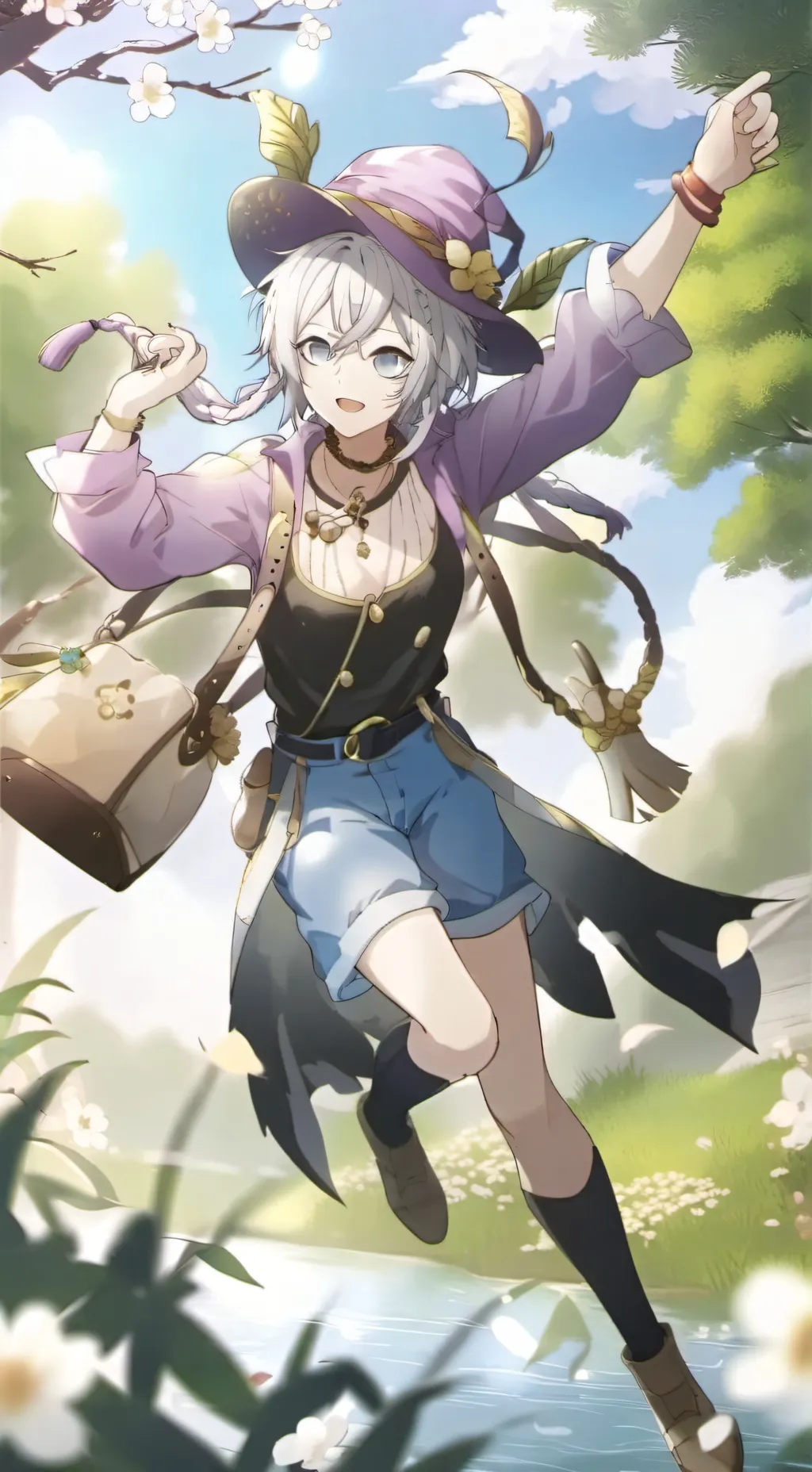 ai character: backugo and mina background