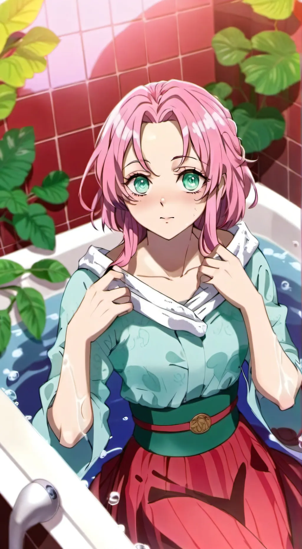ai character: Mitsuri background
